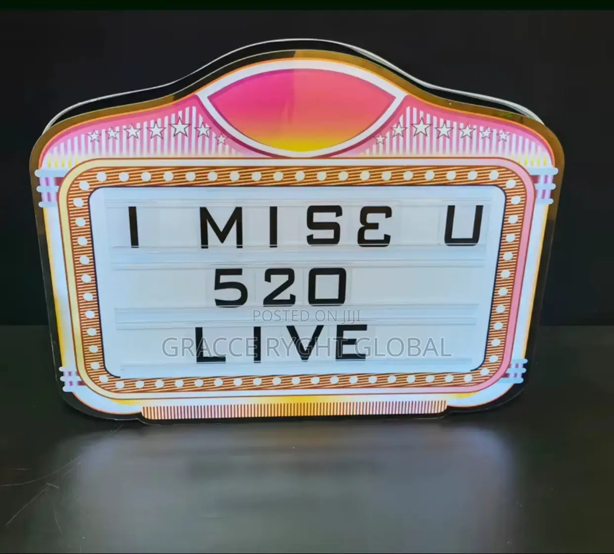 Led Letter Message Board for Night Clubs