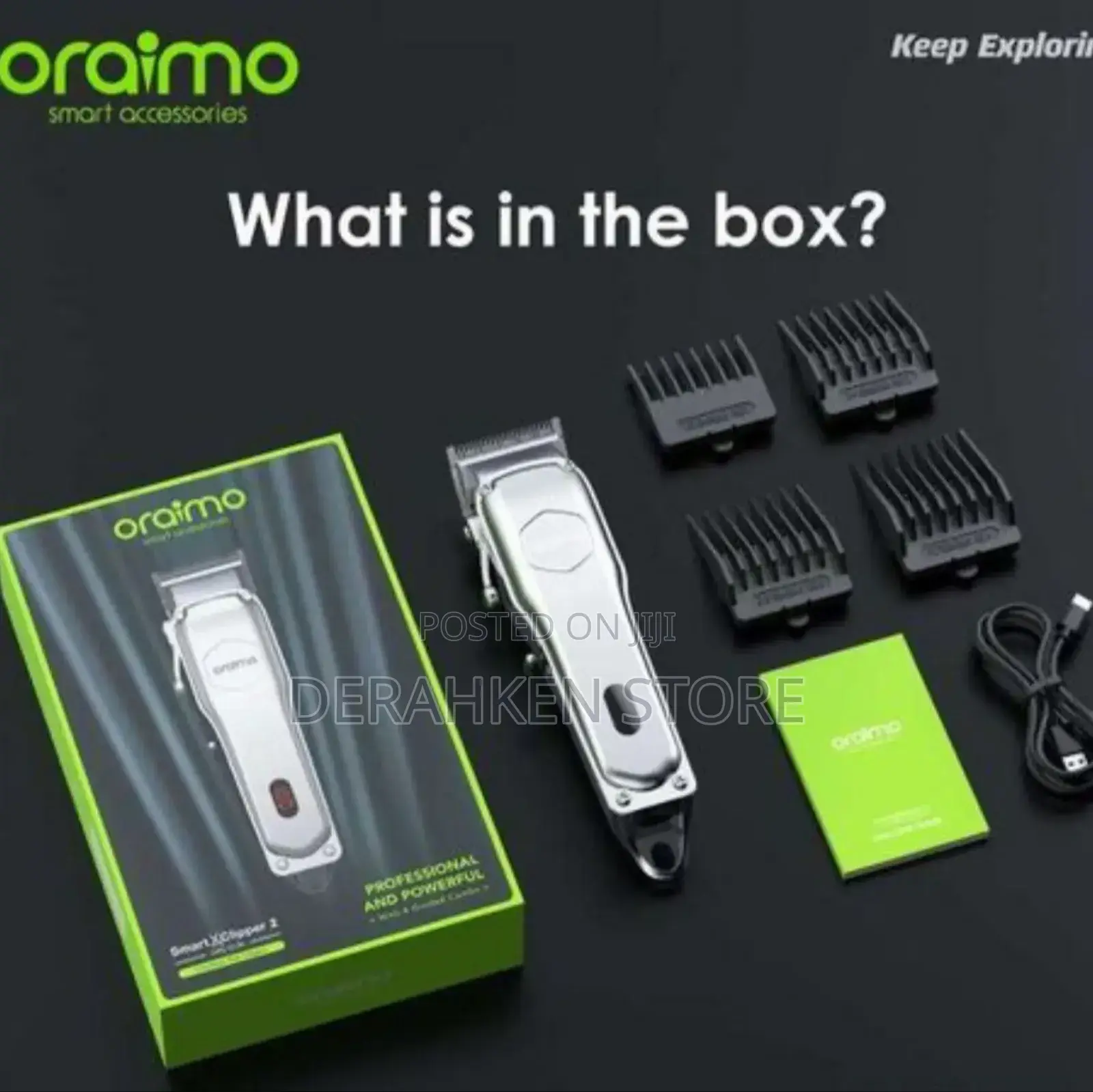 Oraimo Smart Clipper 2 Professional Cordless Hair Clipper