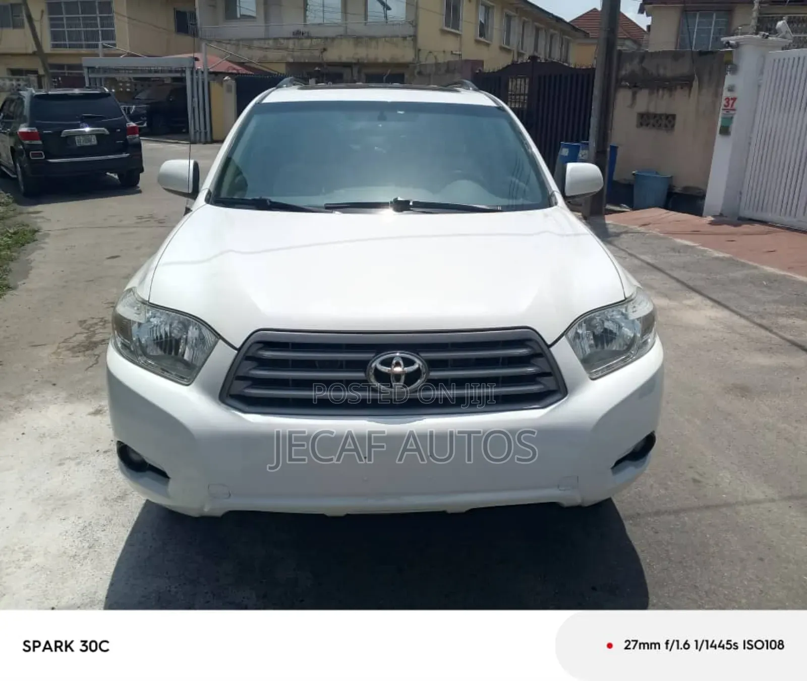 Toyota Highlander 4x4 2008 White
