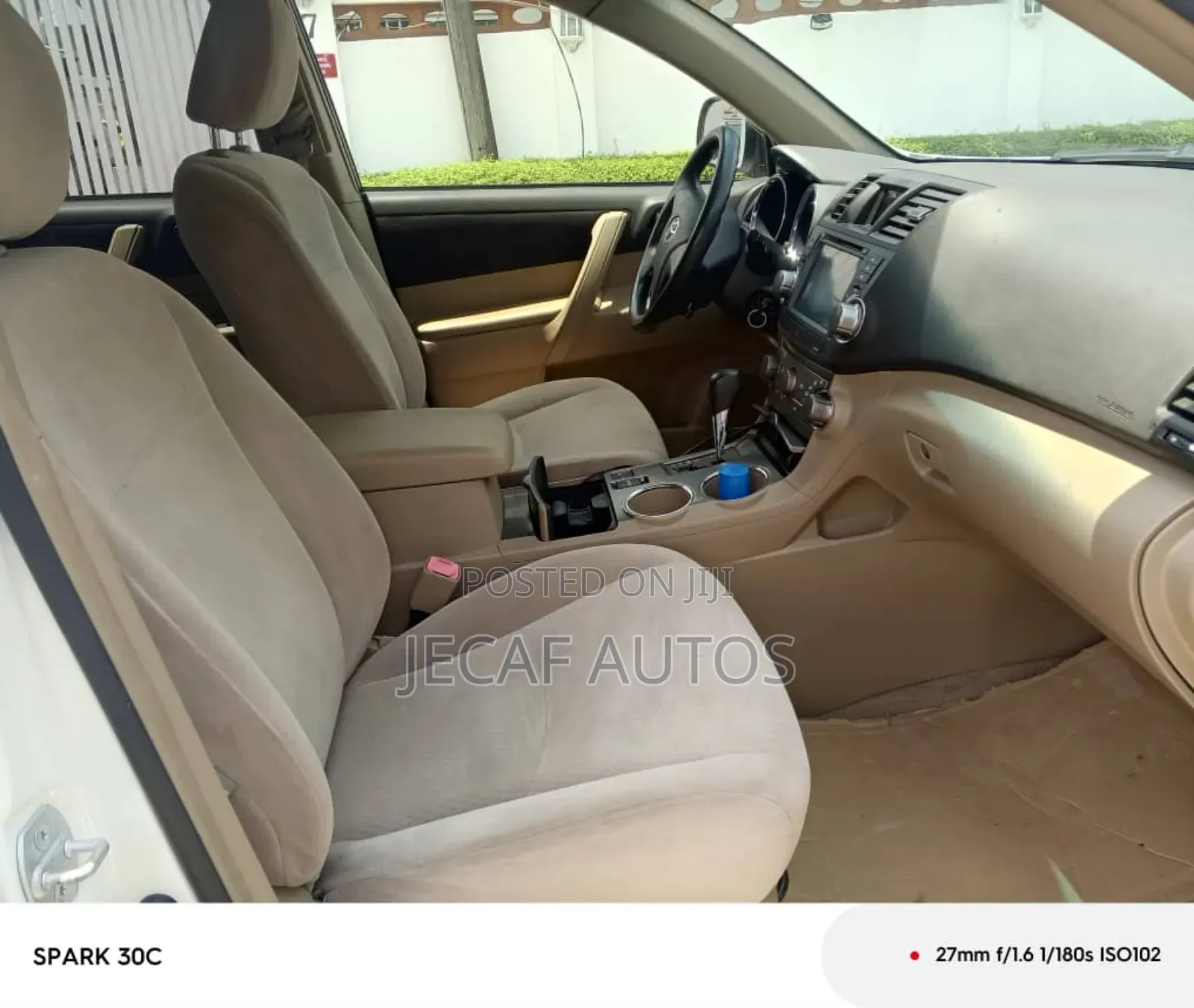 Toyota Highlander 4x4 2008 White