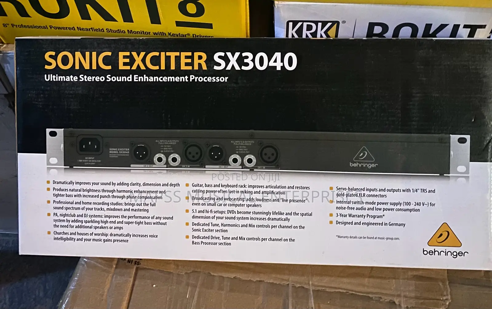 The Behringer Sonic Exciter Sx3040
