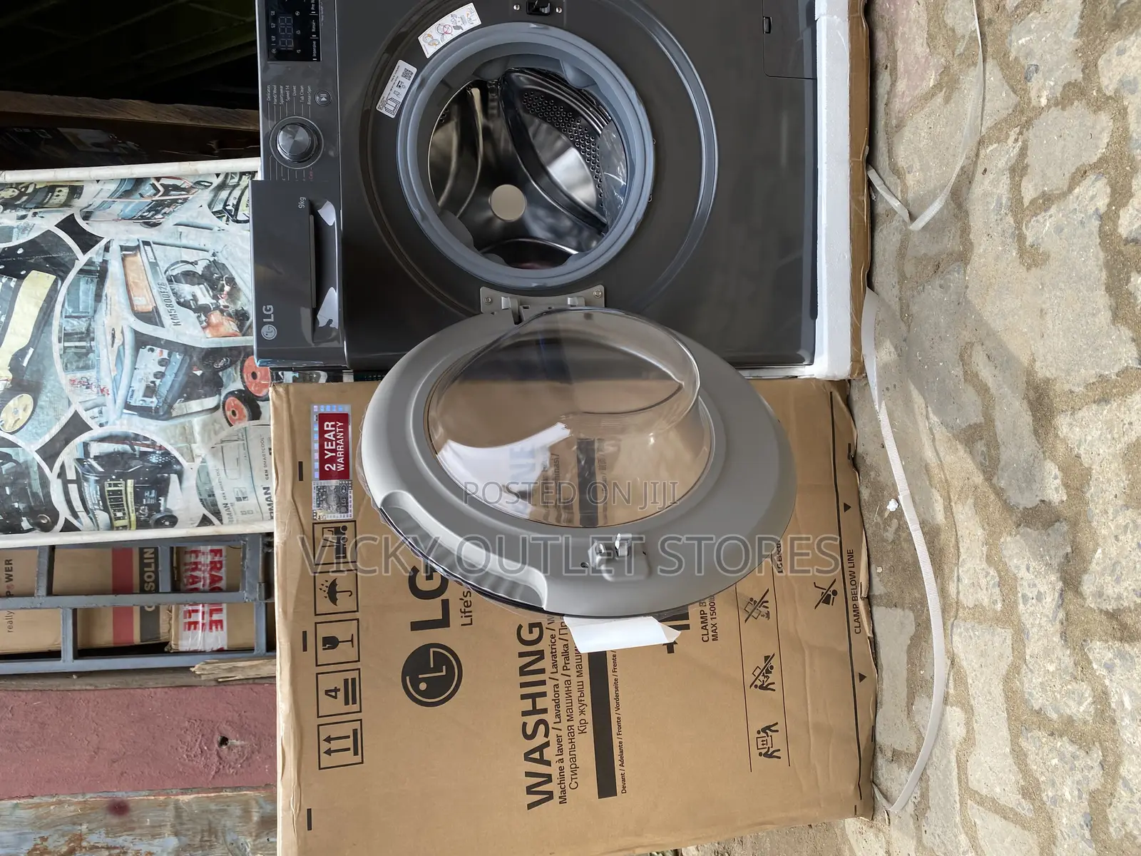 Lg 9kg Front Loader Washing Machine