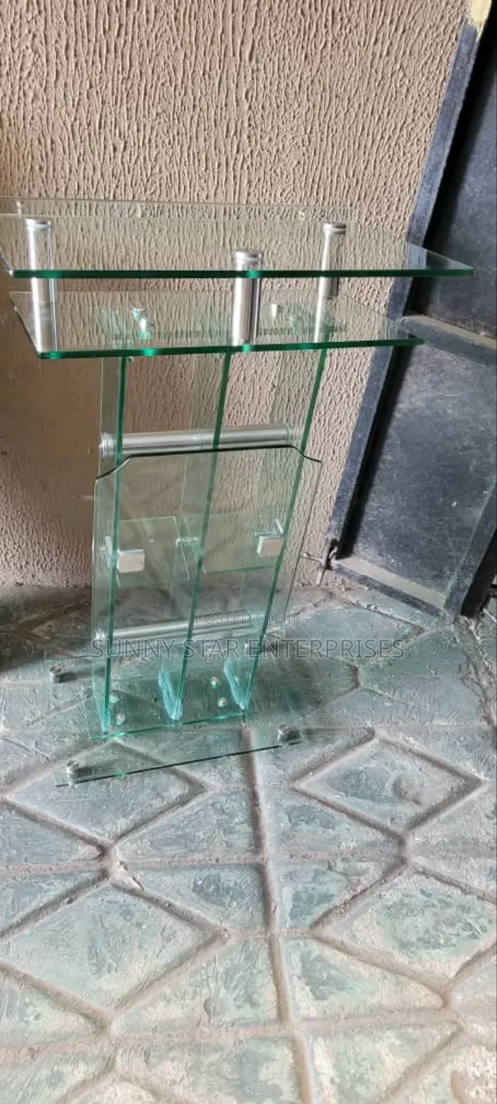 High Quality Executive Thick Glass Pulpit for Church