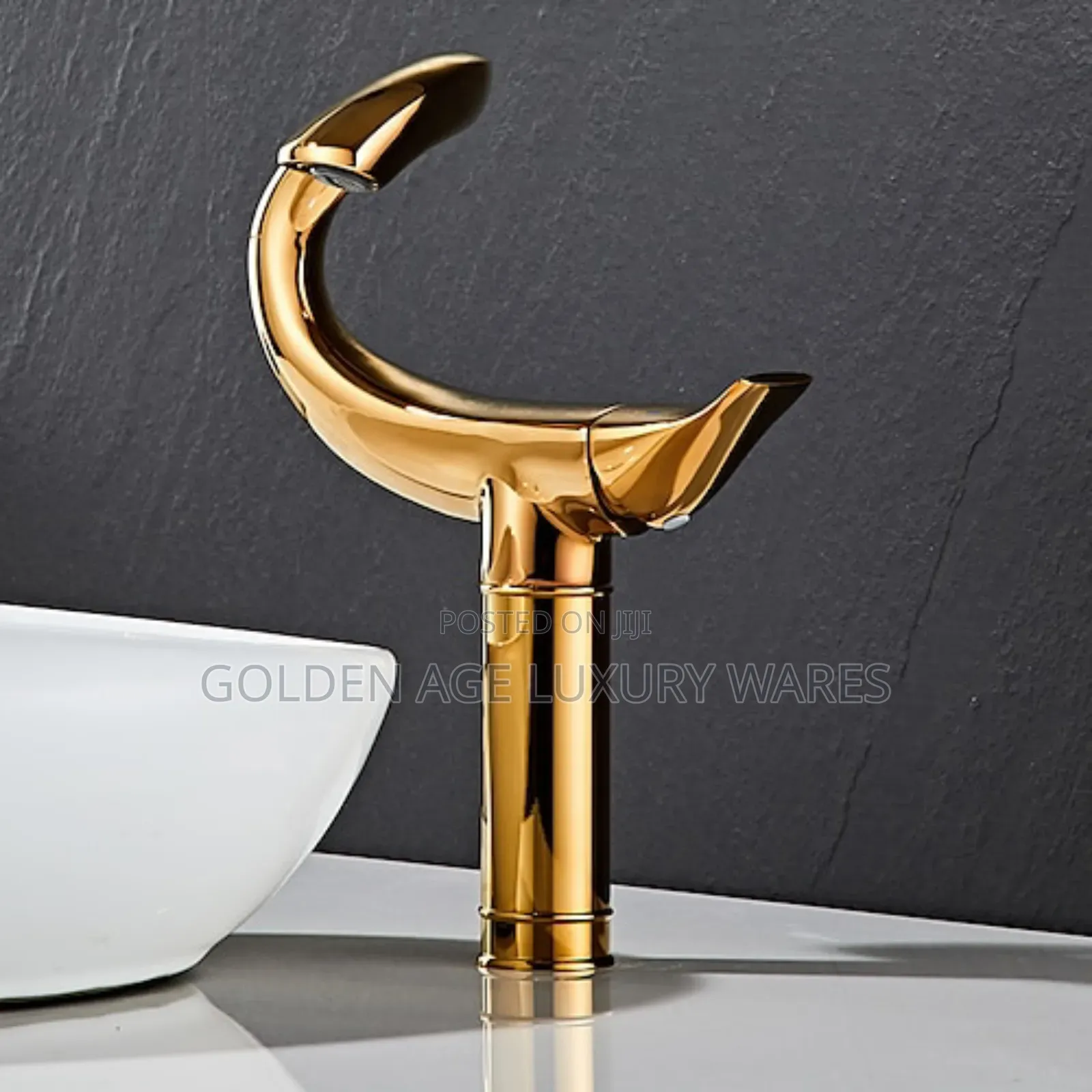 Elegant Gold Quality Basin Mixer