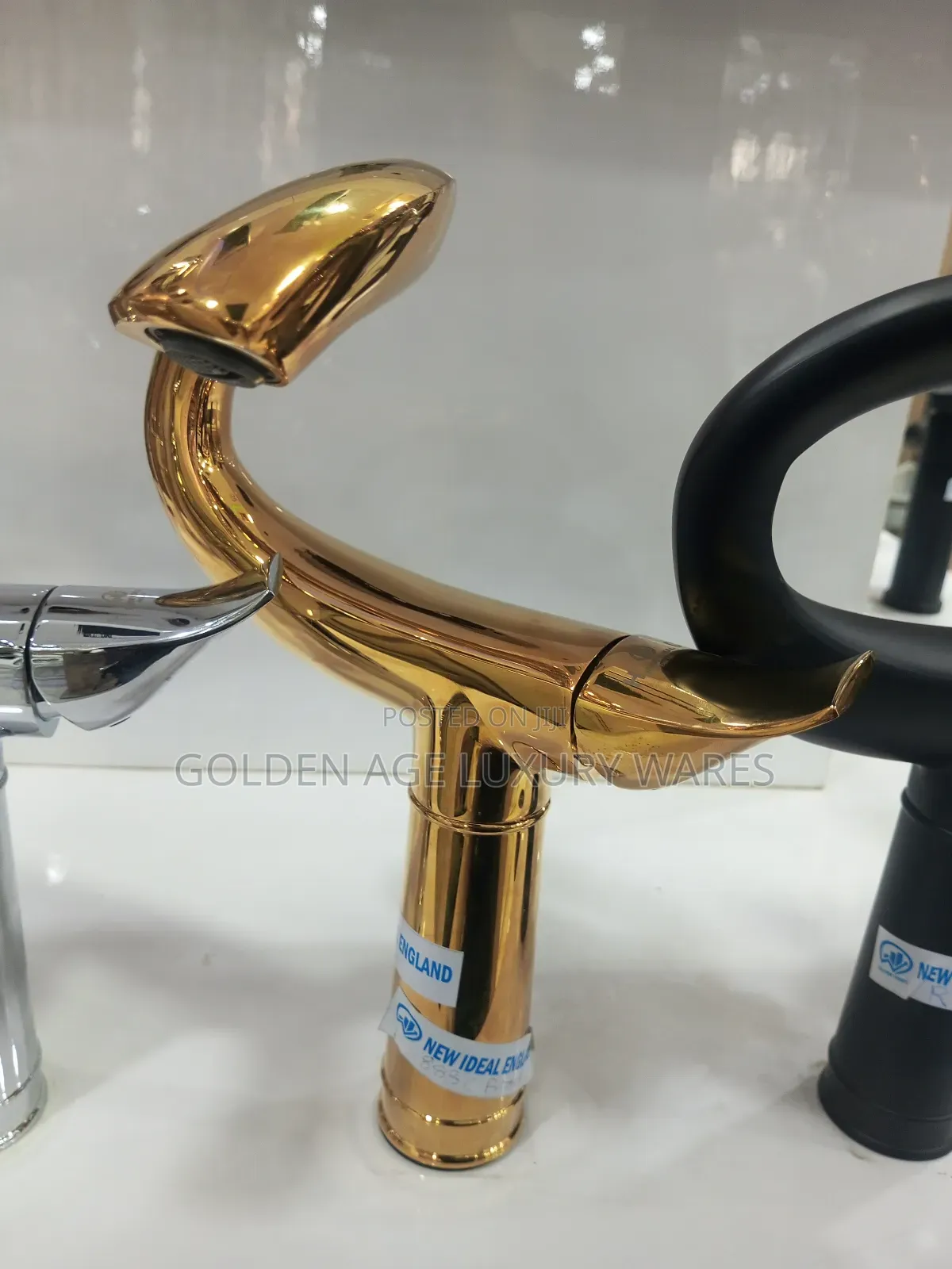 Elegant Gold Quality Basin Mixer