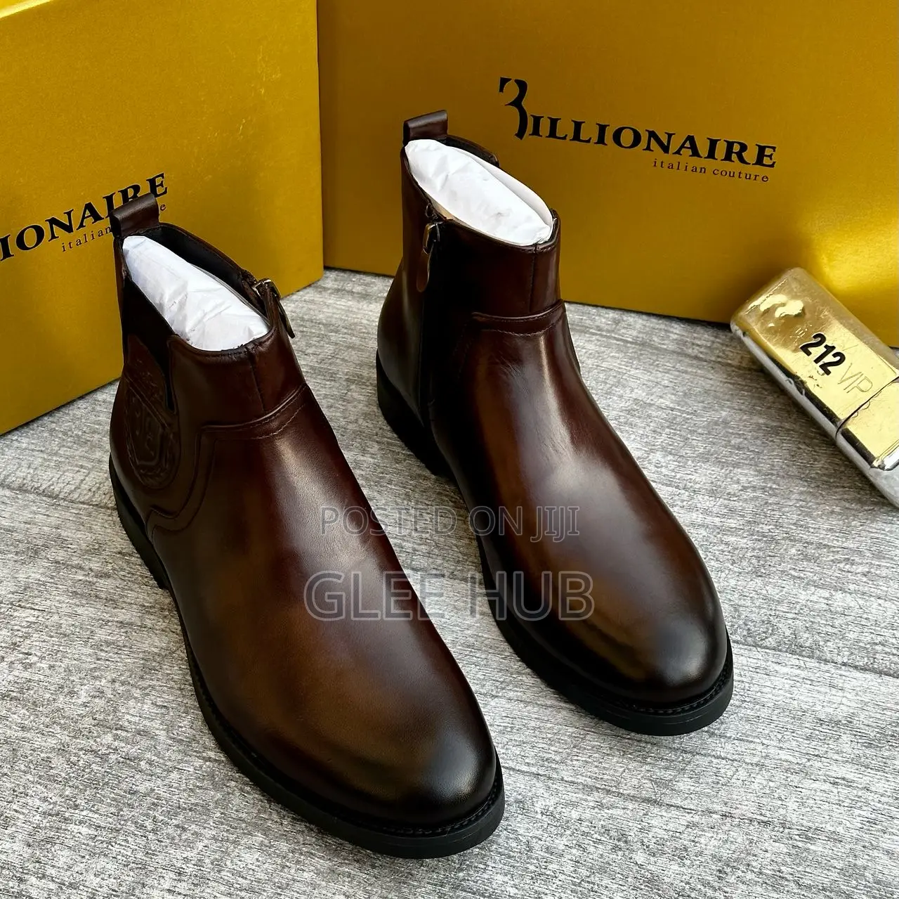 Billionaire Ankle Leather Boots