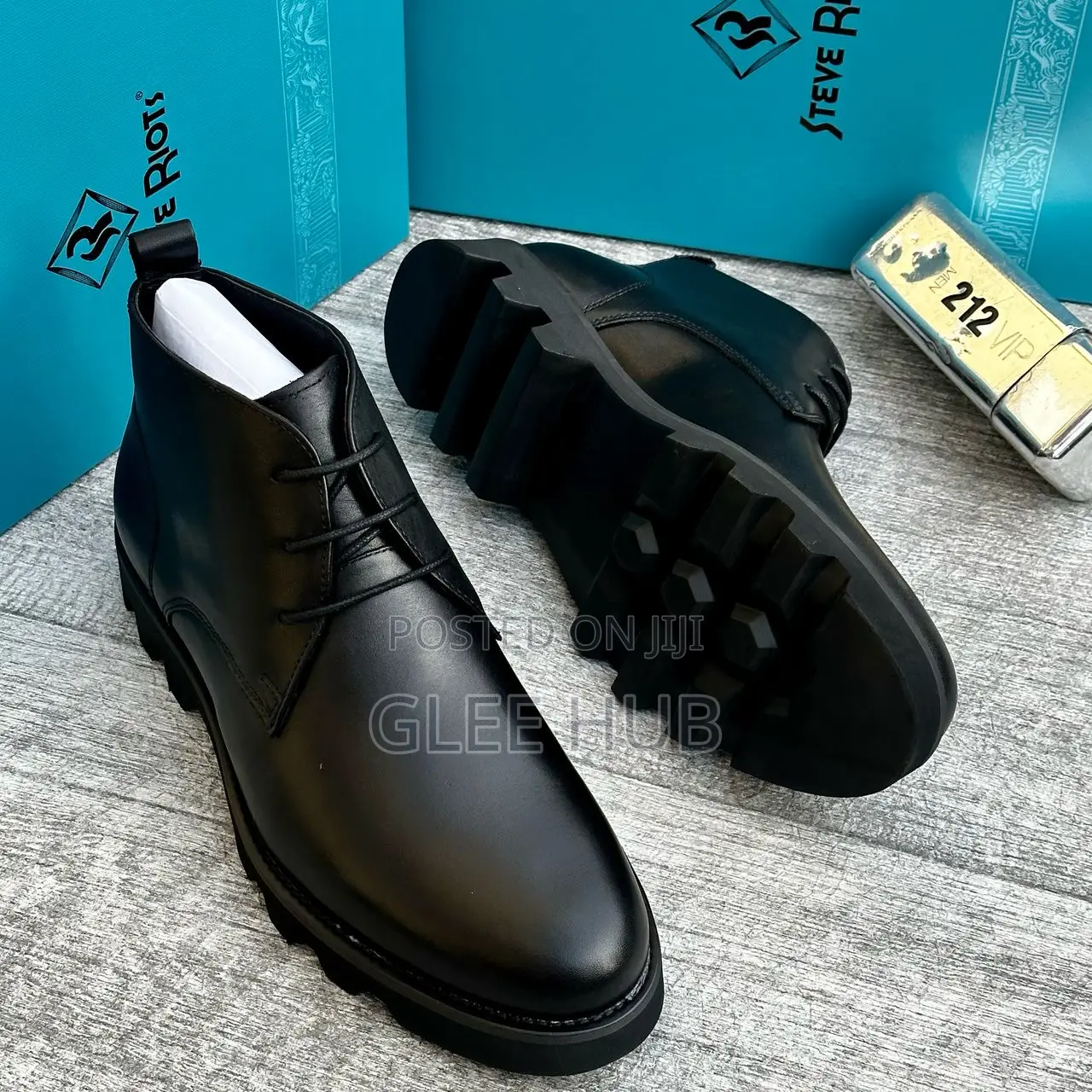 Luxury Leather Ankle Shoes