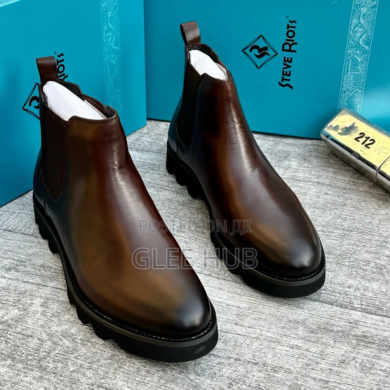 Luxury Leather Ankle Shoes