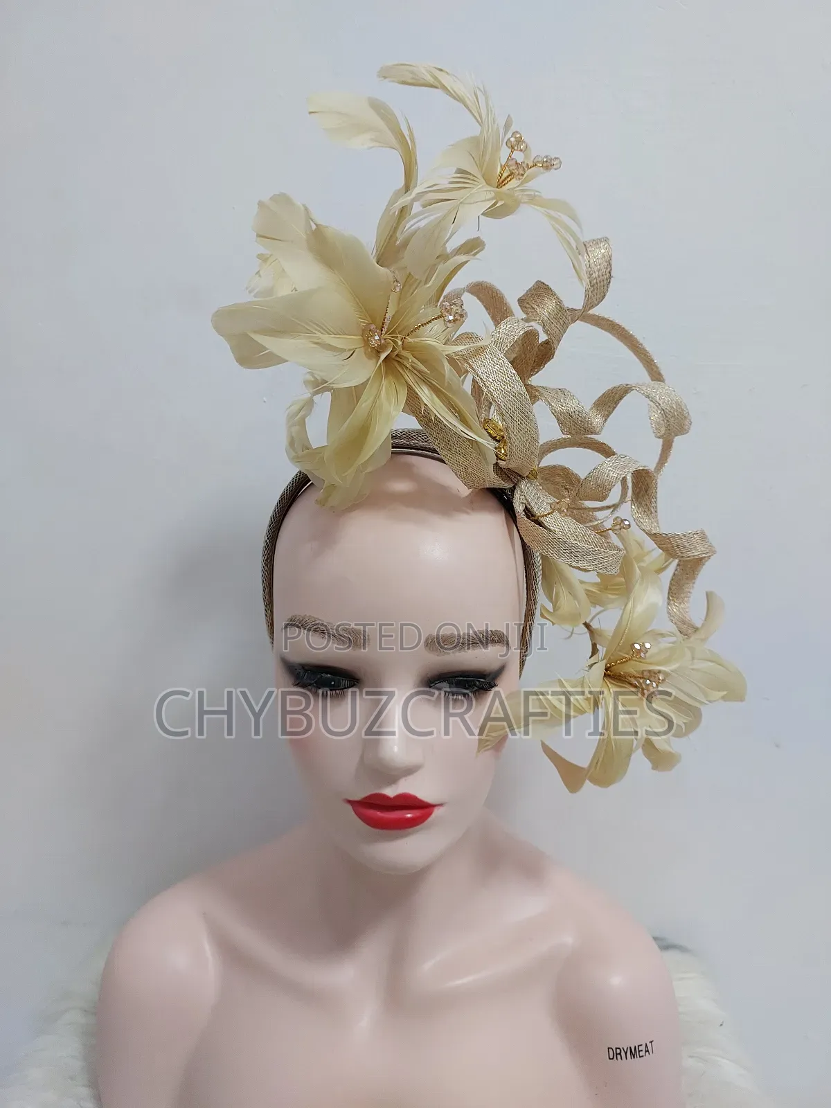 Gold Sinamy Facinator