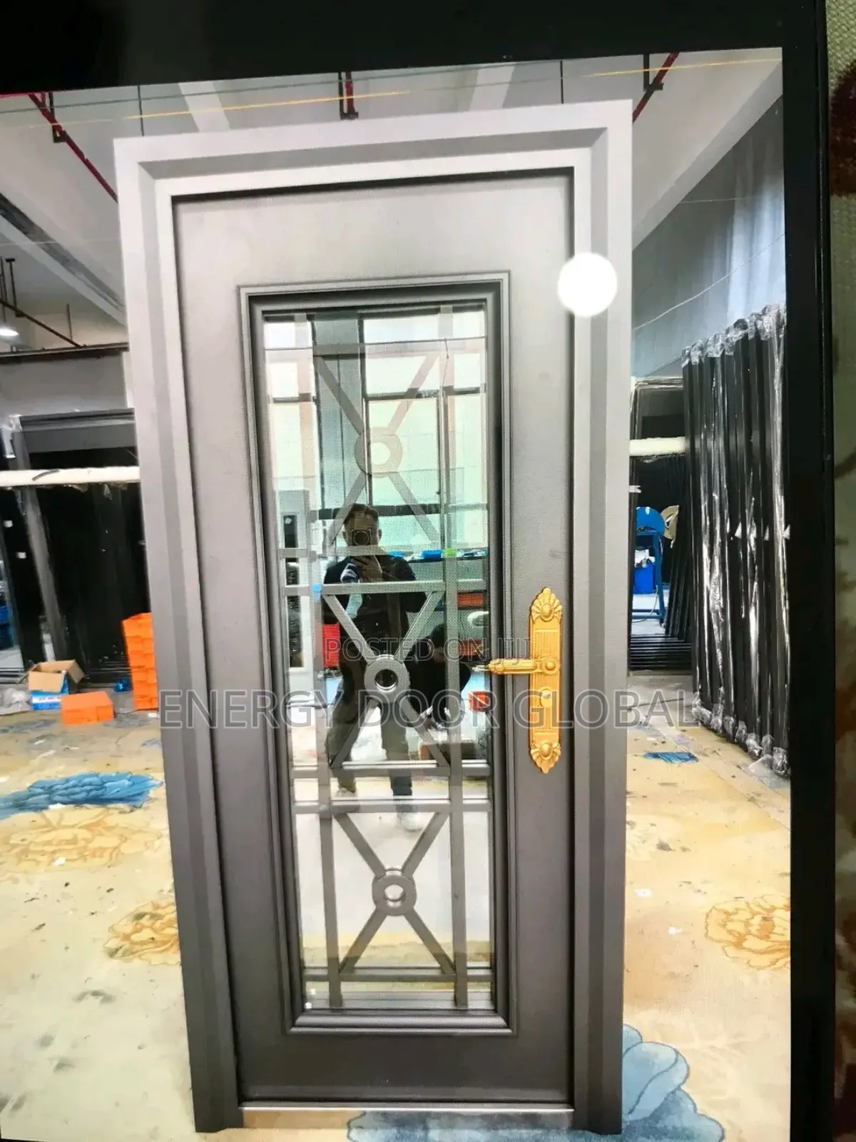 Ultra 3ft/7ft Security Copper Glass Door