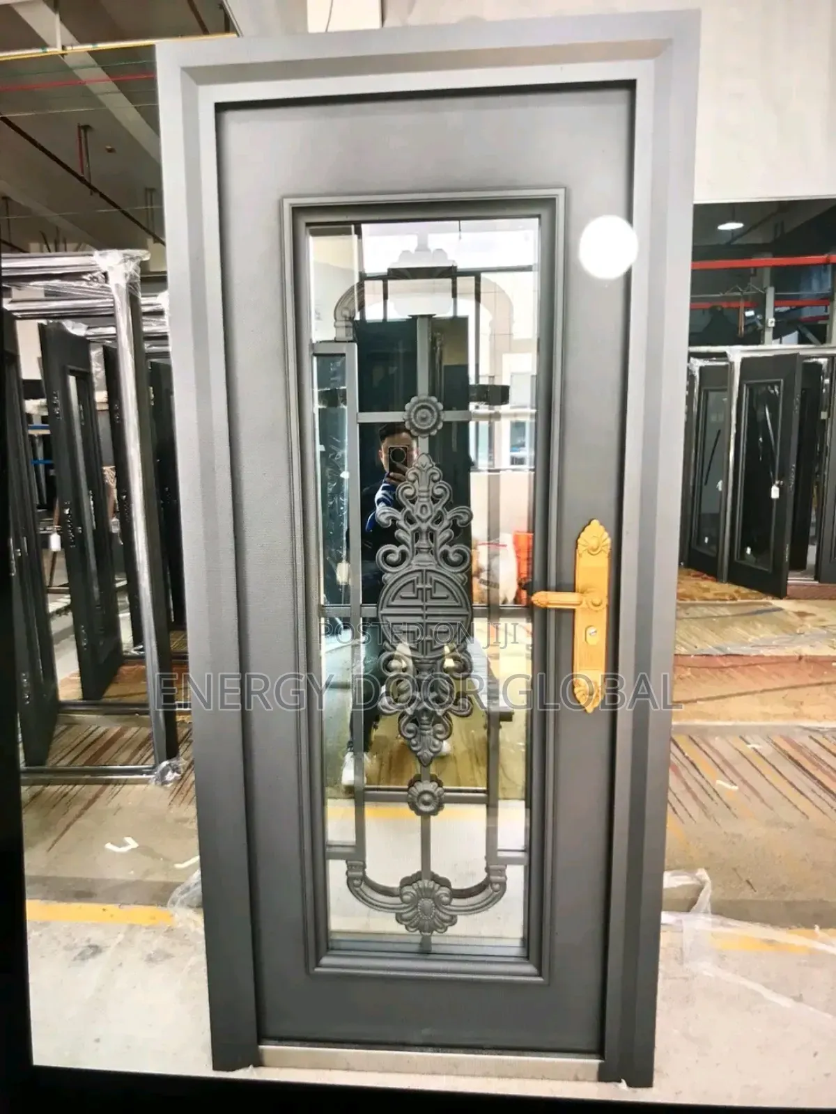 Ultra 3ft/7ft Security Copper Glass Door