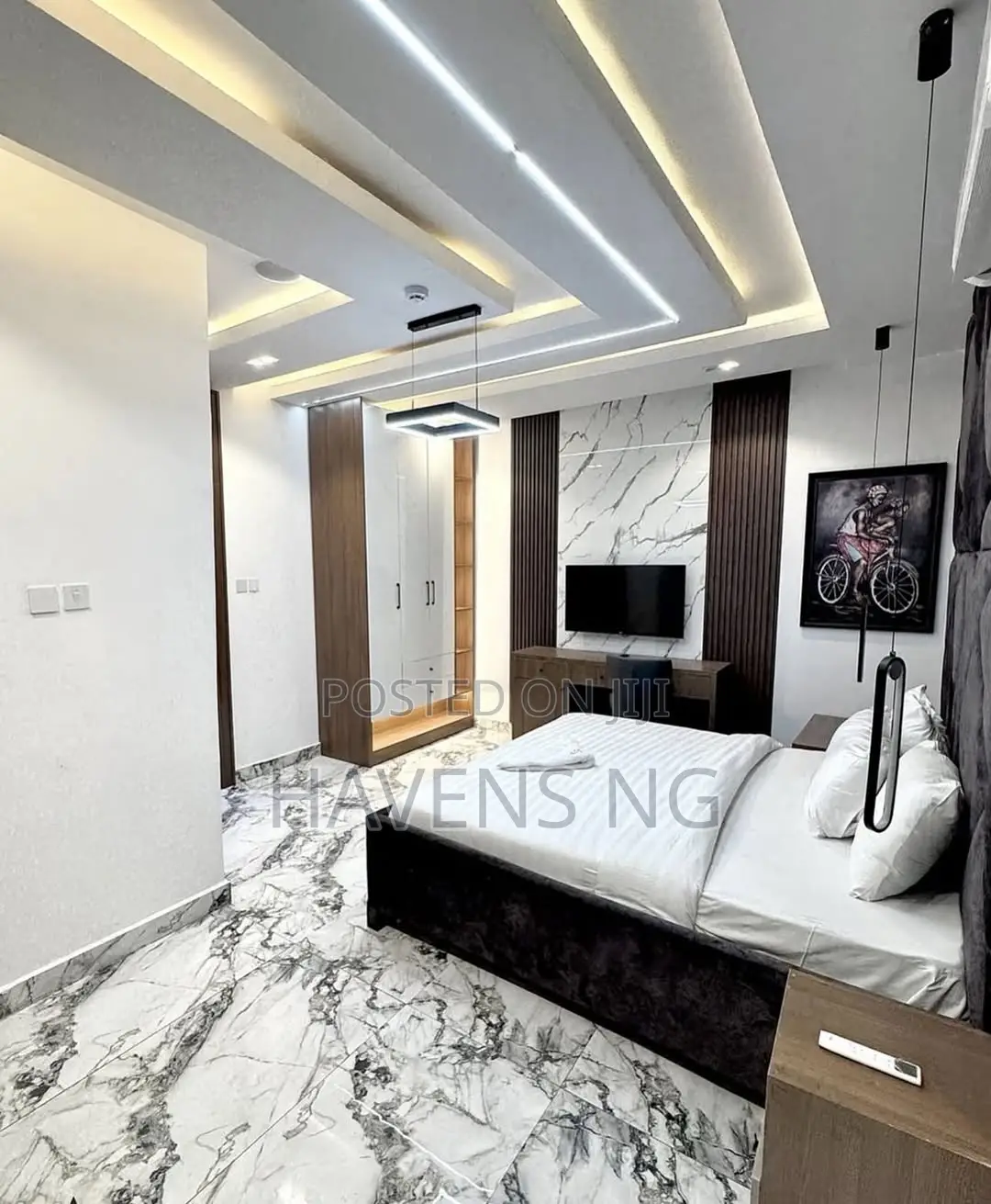 Stunning 3-Bedroom Apartment for Shortlet