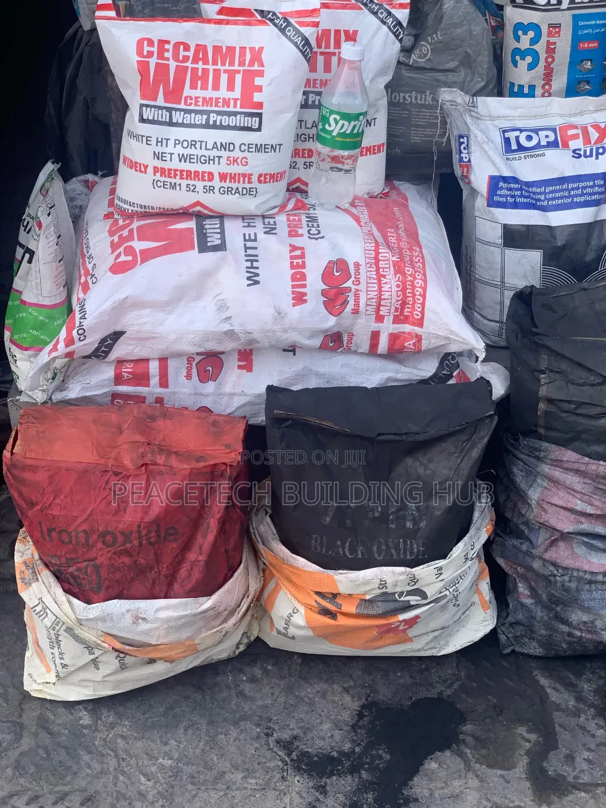 Red and Black Iron Oxide Pigment for Flooring
