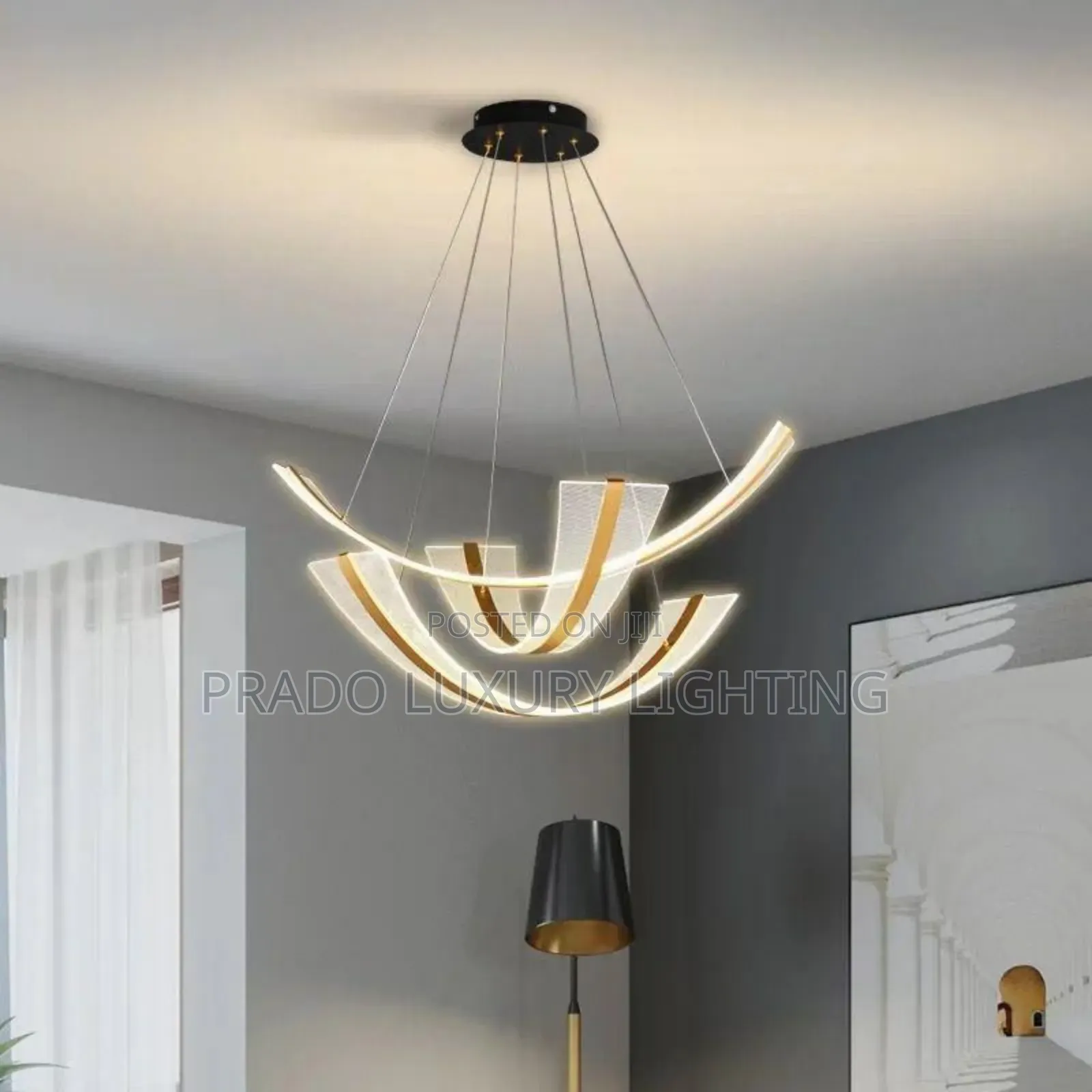 Glass Chandelier