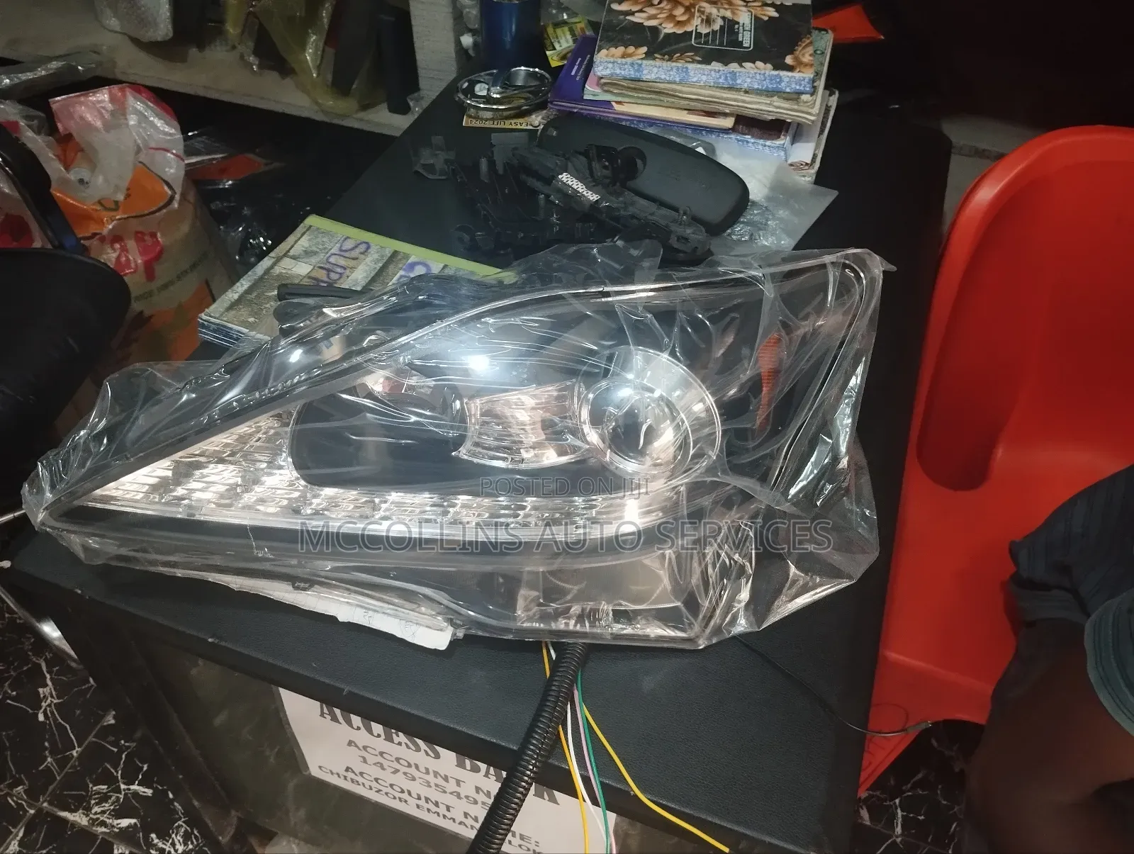 Lexus Is 250 Headlight