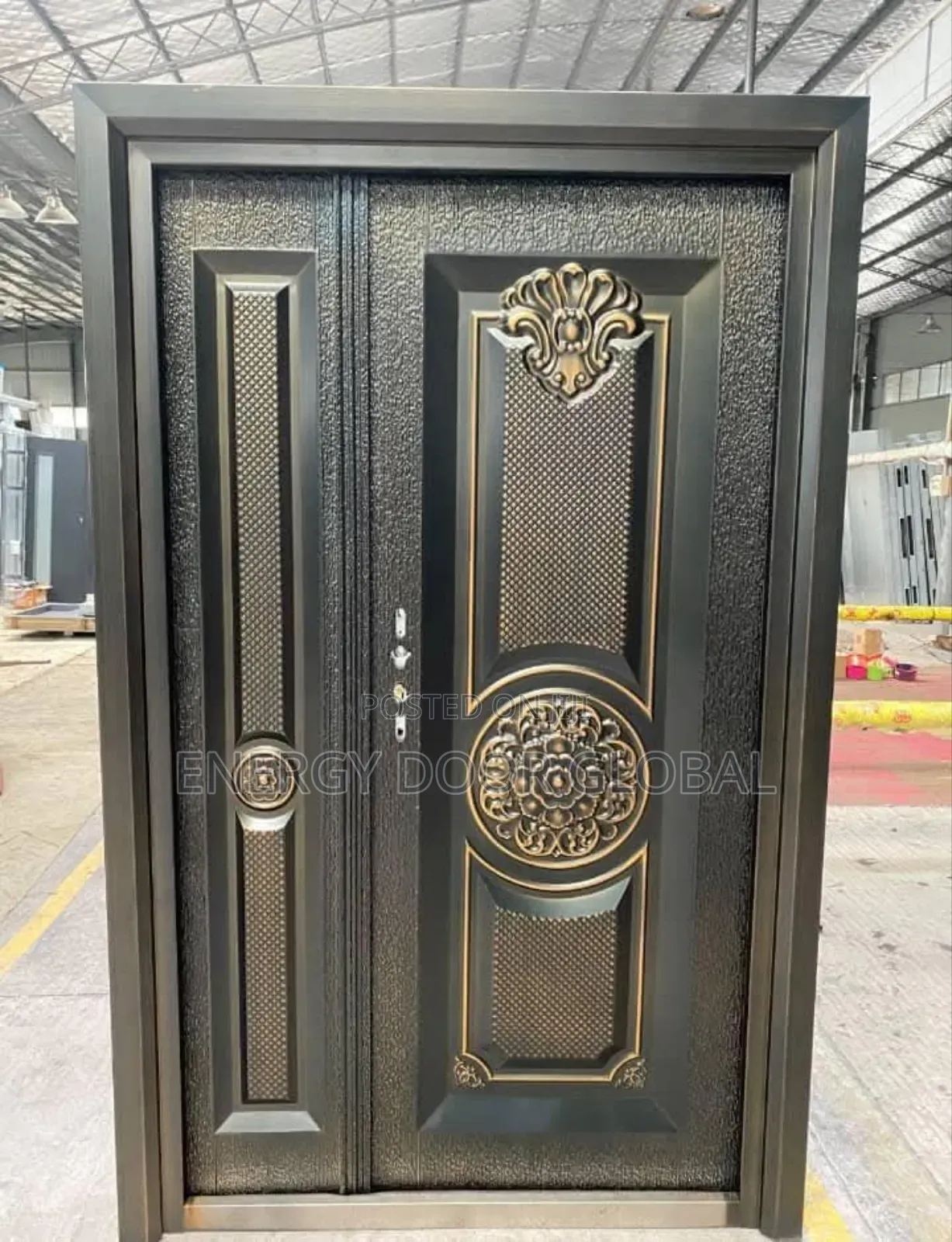 4ft/7ft Tank Armoured Copper Door With Top-Notch Security