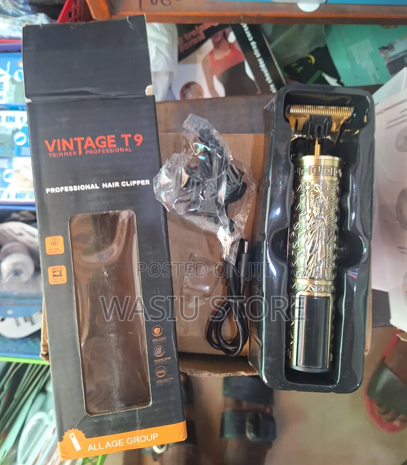 Vintage T9 Rechargeable Clipper With Timer