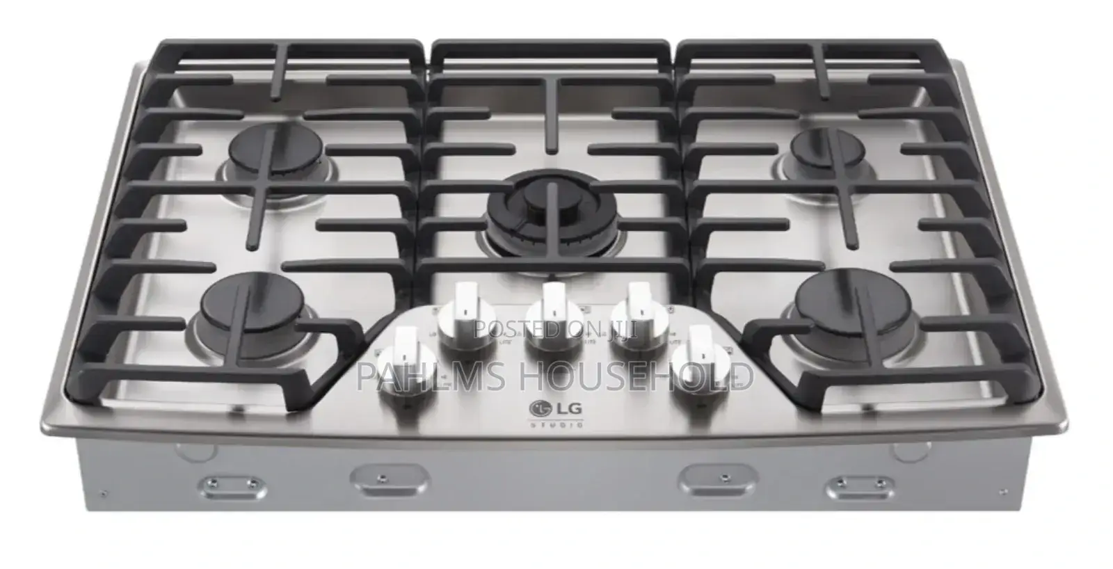 Lg Stainless Steel 5 Burner Superboil Gas Cooker