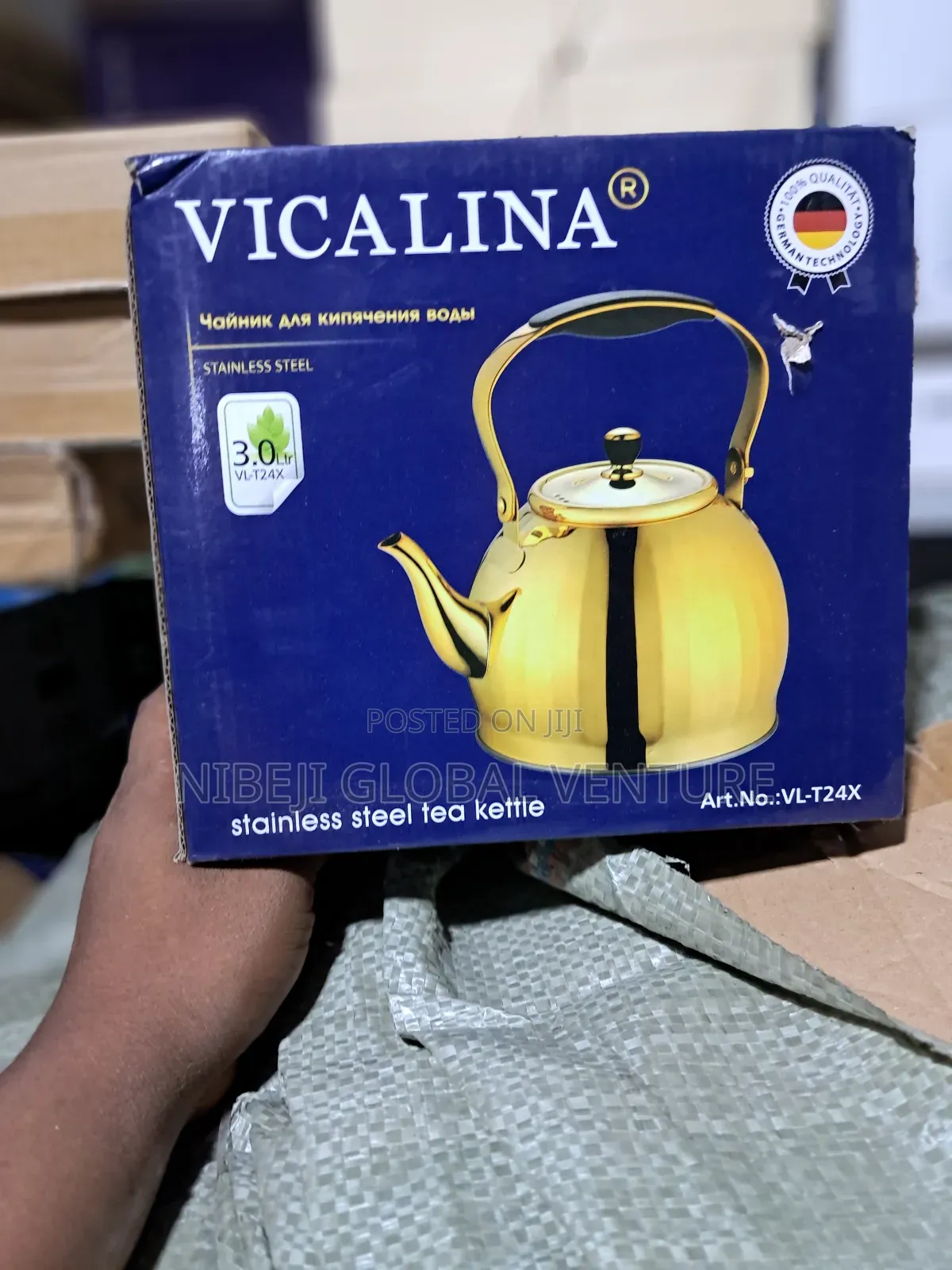 Vicalina Stanless Steel Kettle