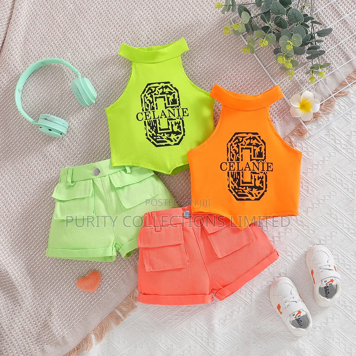 Baby Girl Flashy Set