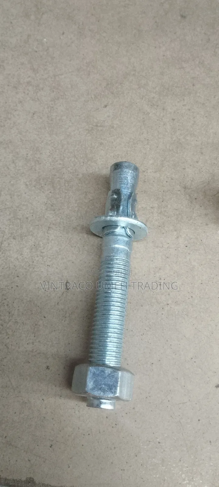 M16 X 120 Hilti Bolt And Nut Galvanised Steel