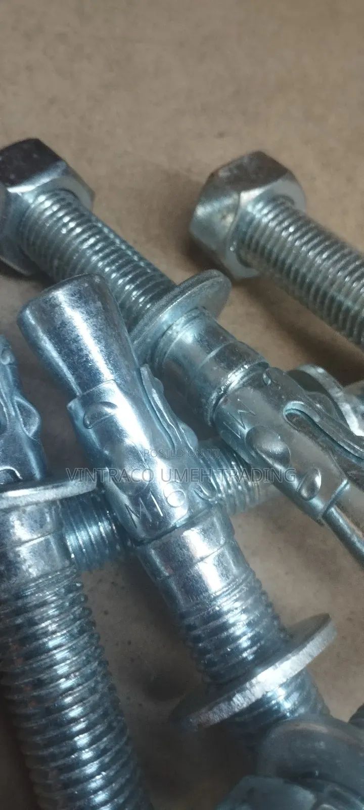M16 X 120 Hilti Bolt And Nut Galvanised Steel