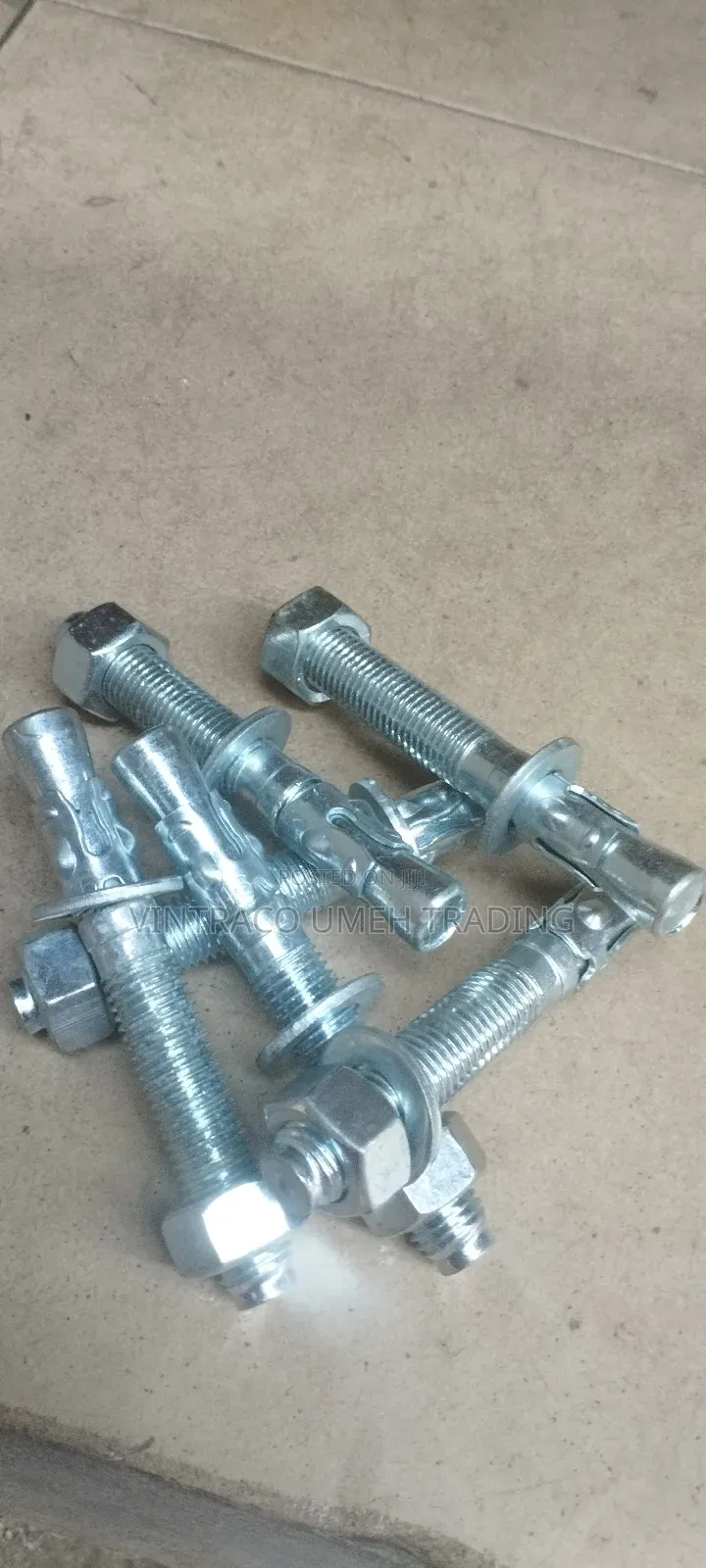 M16 X 120 Hilti Bolt And Nut Galvanised Steel