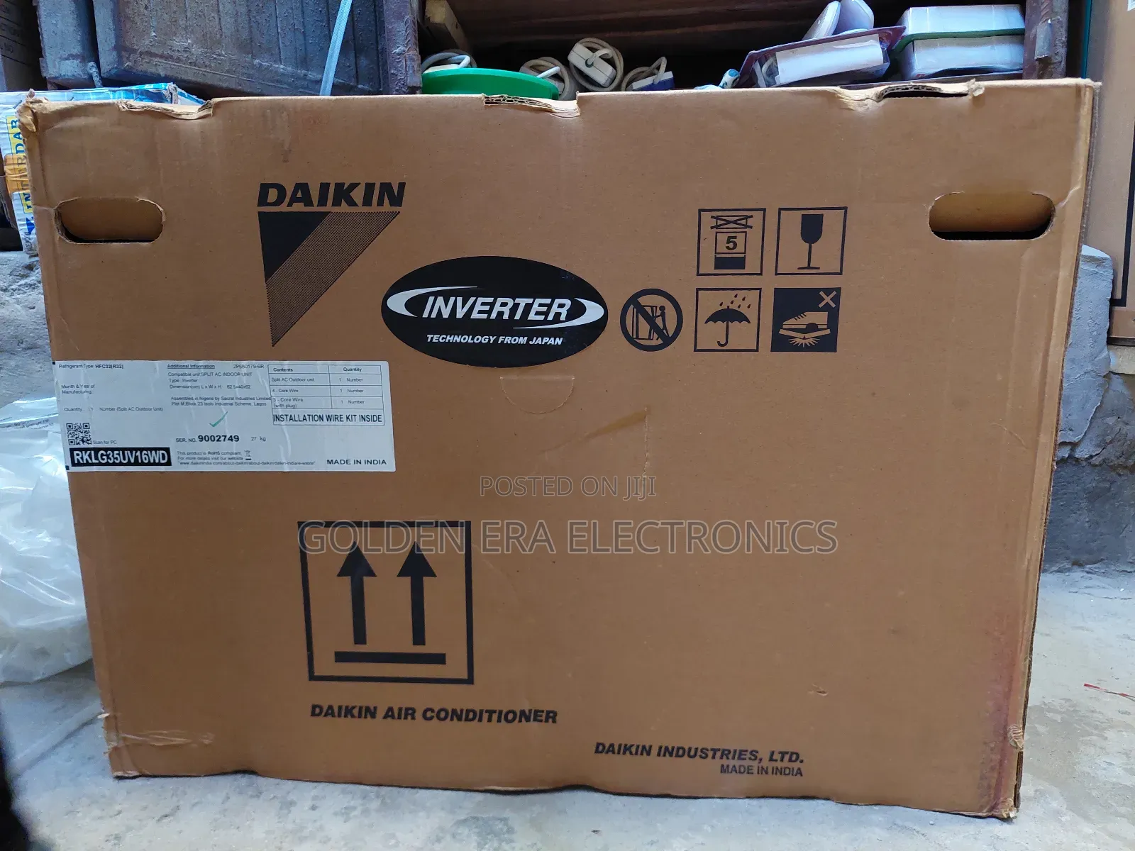 Original Daikin Split Air-Conditioner Inverter 1.5hp