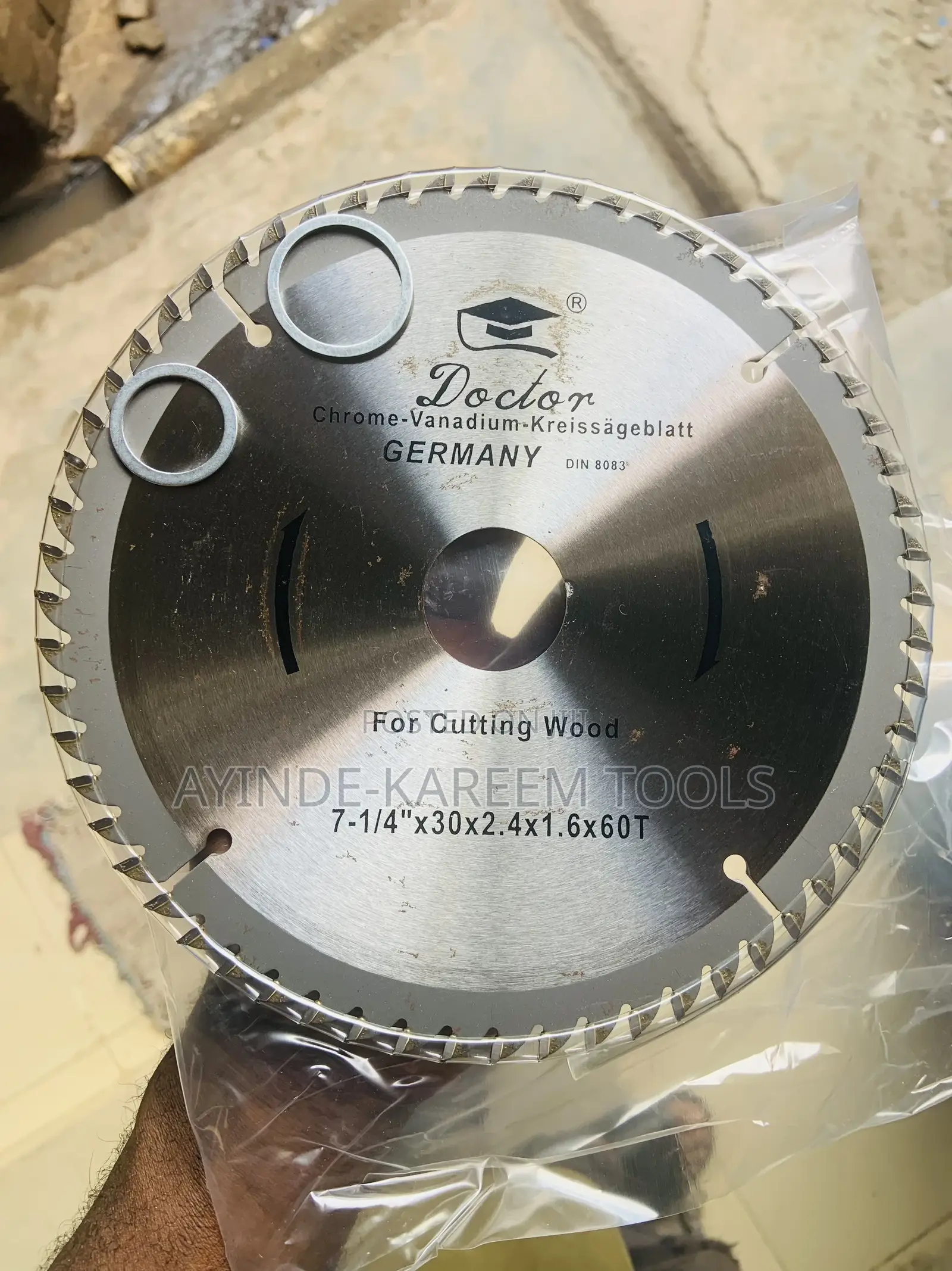 7” Circular Saw Blade 7-1/4 X 60teeth
