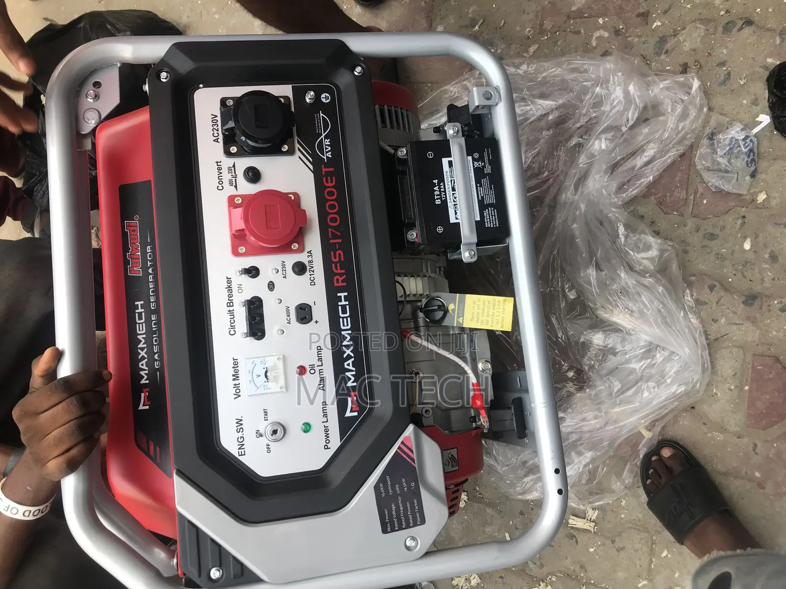 Maxmech 15kva 3 Phase Generator.