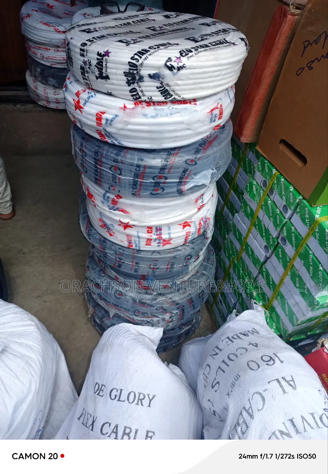 Rolls of TRS Flex Wires