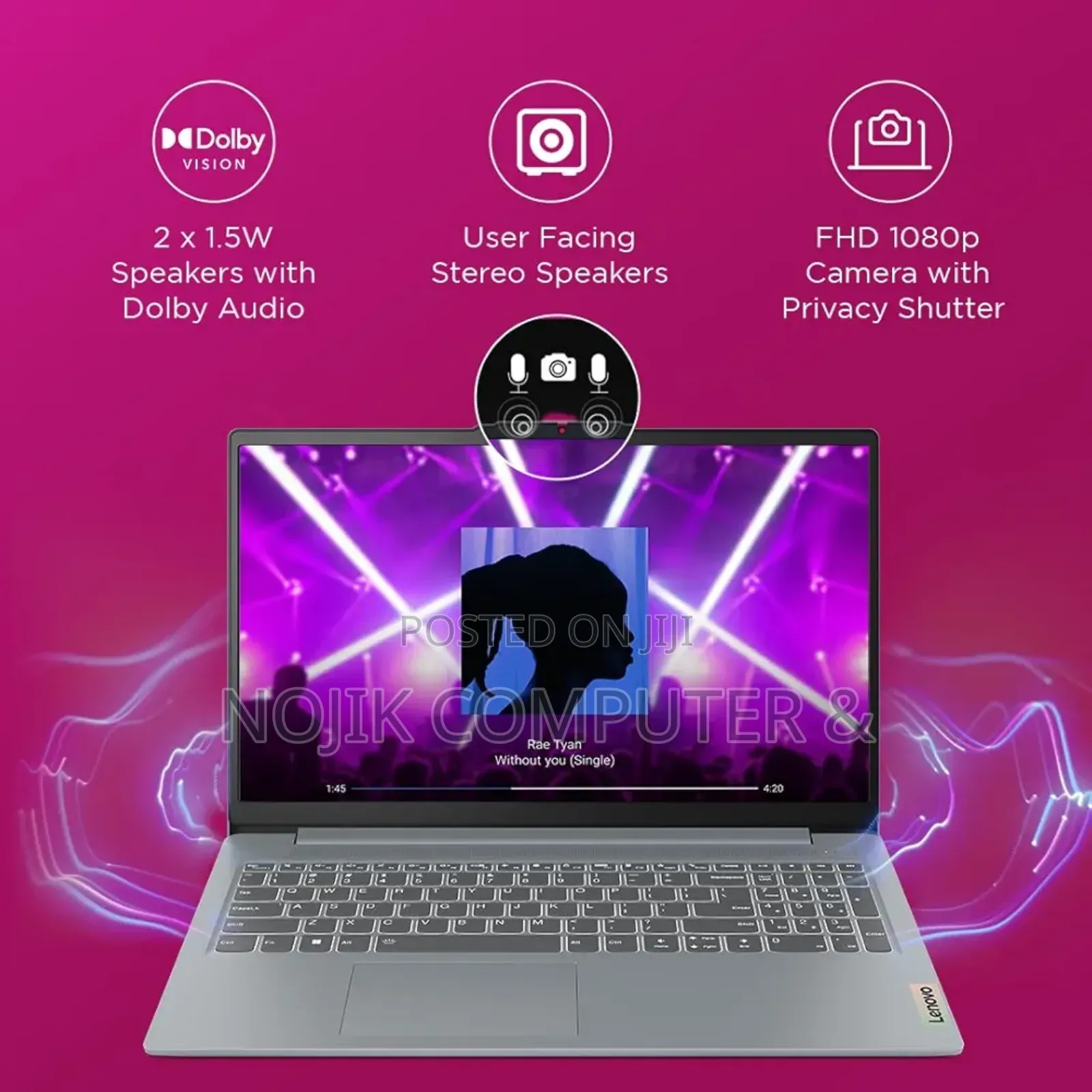 New Laptop Lenovo Ideapad 3 8GB Intel Core I5 SSD 512GB
