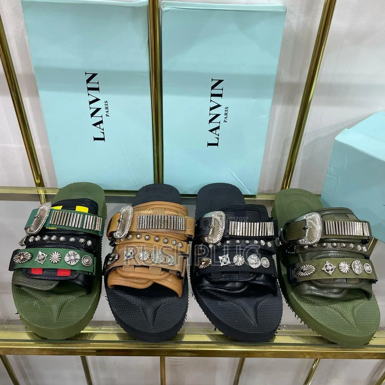 Lanvin Choke Buckle Slider