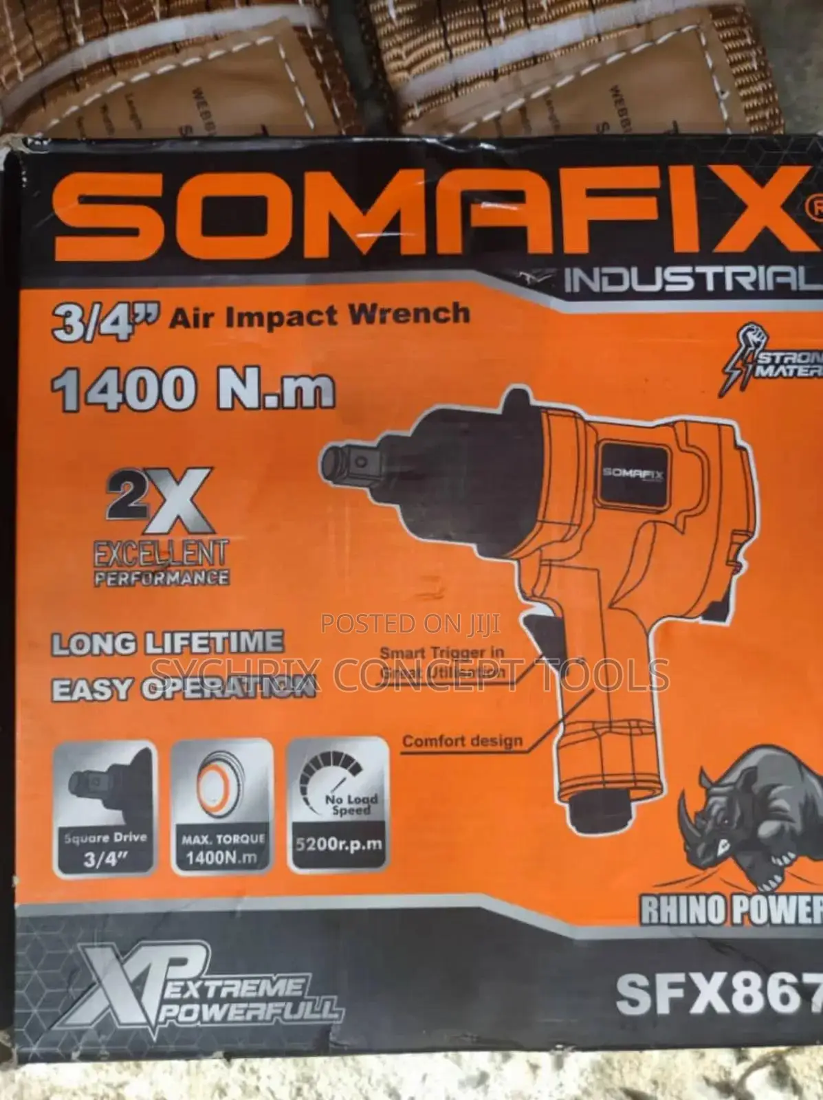 Somafix Air Impact Wrench- 3/4"