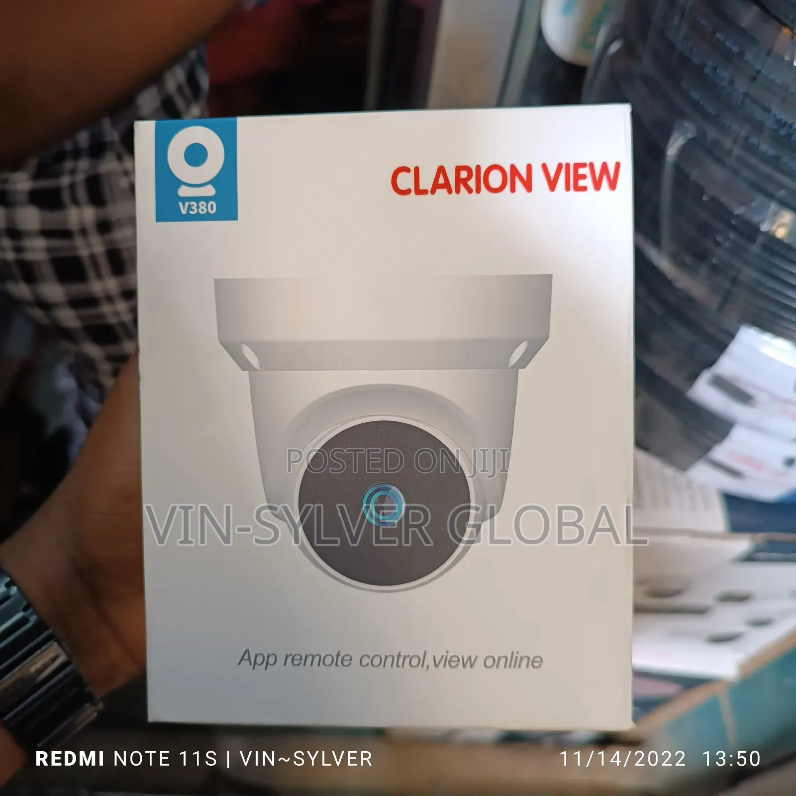 Wifi Dome CCTV Camera With Two Way Audio and Motion Detectio