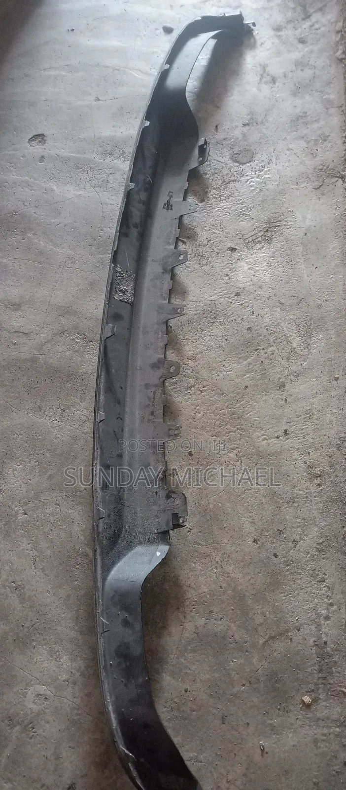Hyundai Sonata Back Down Bumper