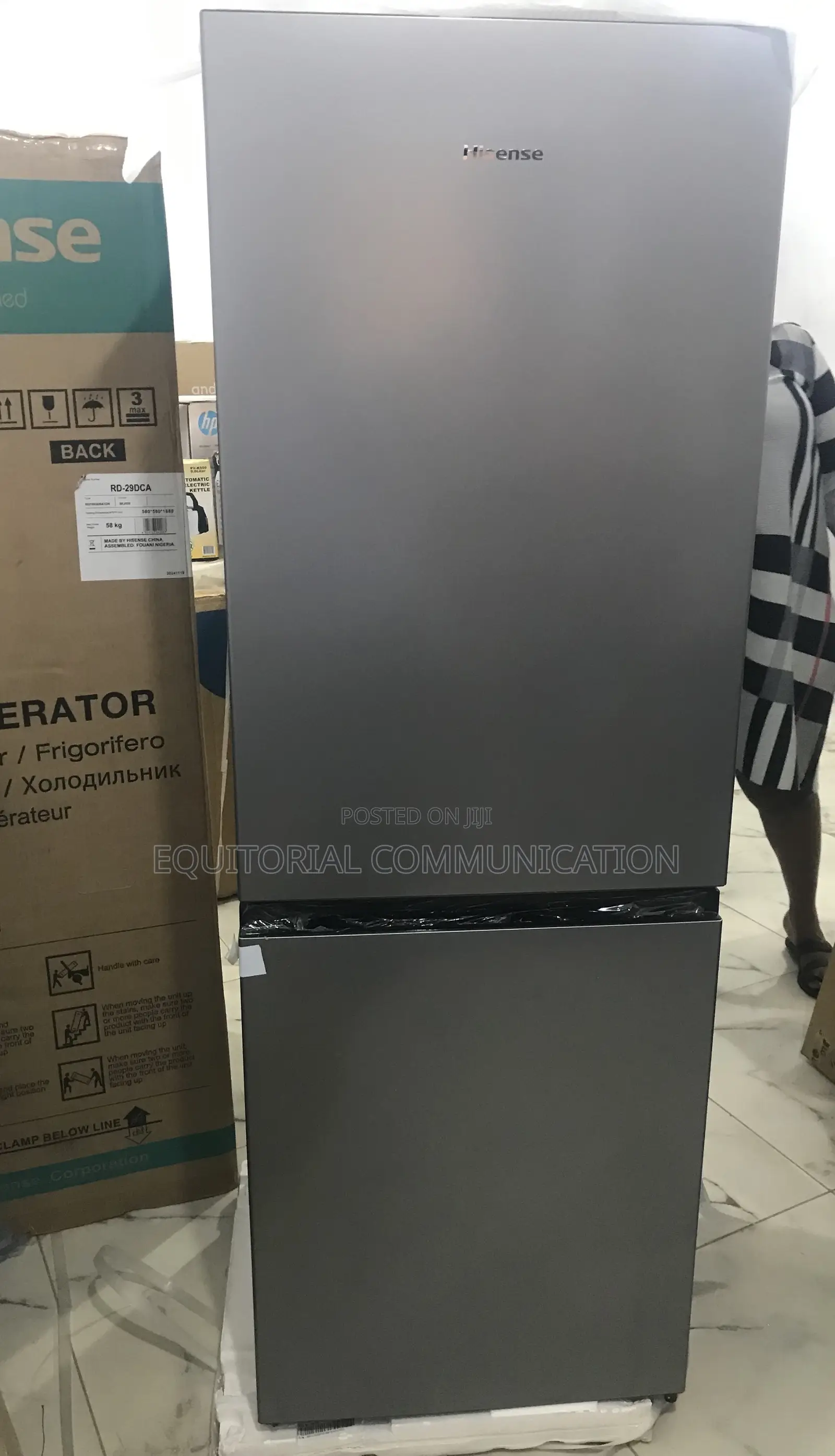 Hisense 225l Anti-Rust Refrigerator 29dca Double Door