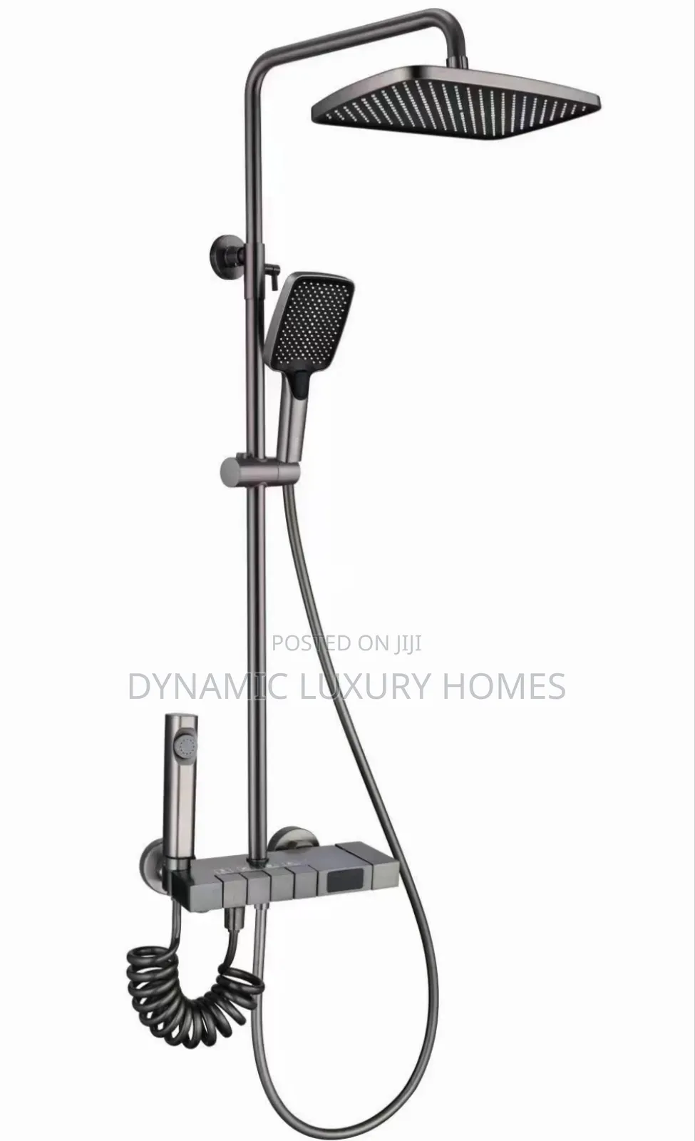 Luxury Digital Piano Standing Shower Mixer Heavy Gauge