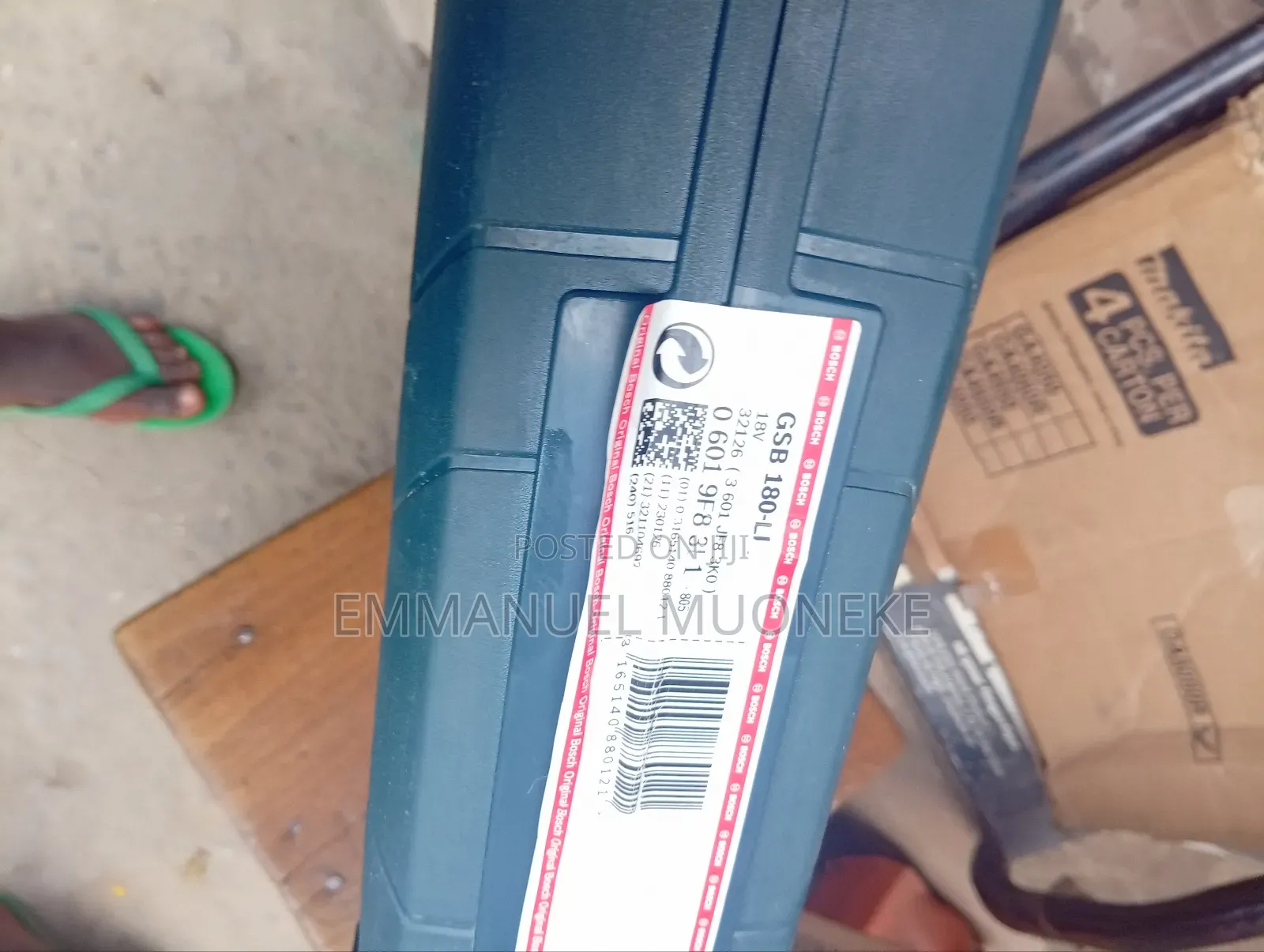 GSB 180li Bosch Drill 18v