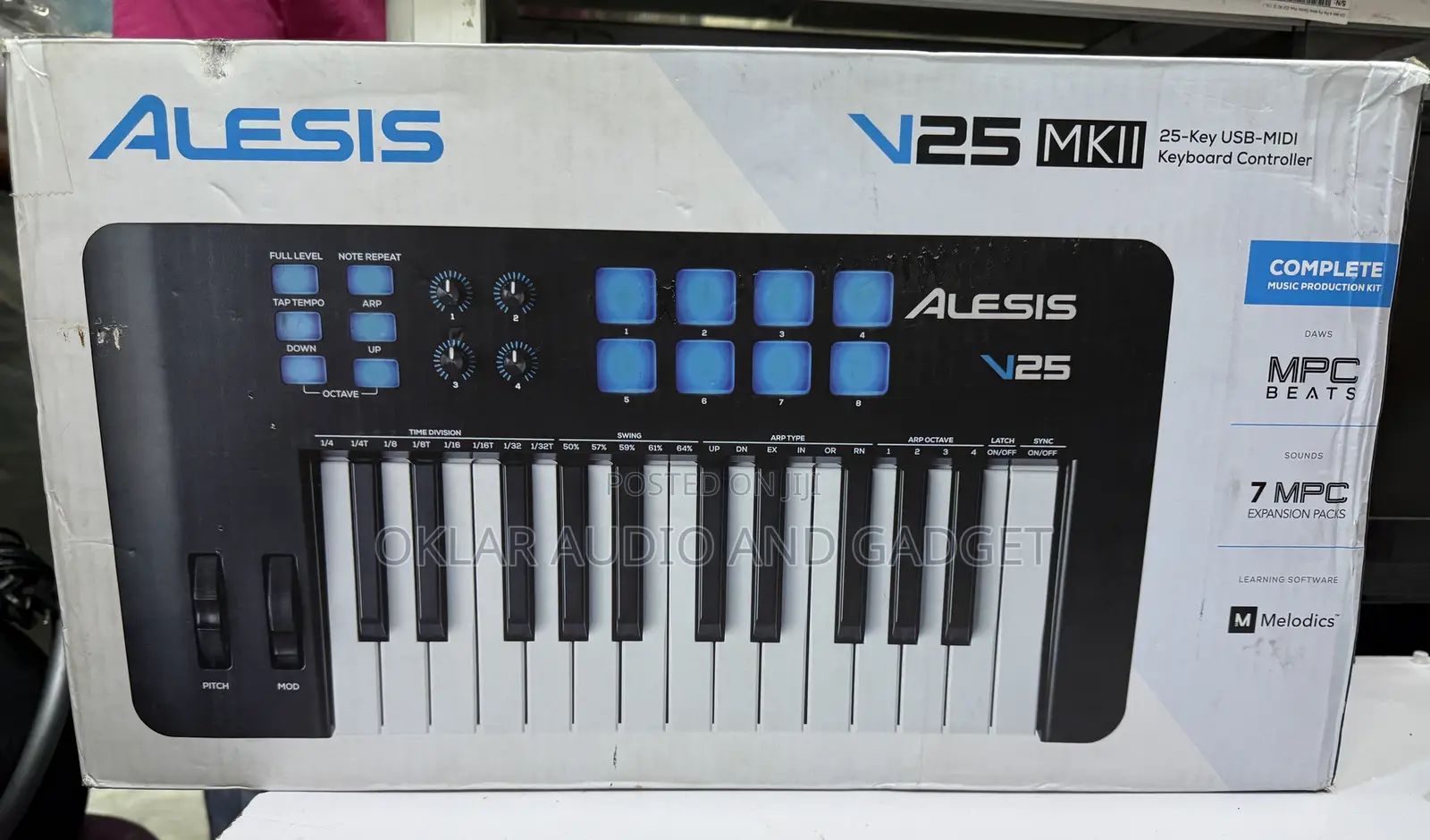 Alesis V25 Mkii 25 Key Usb Midi Keyboard