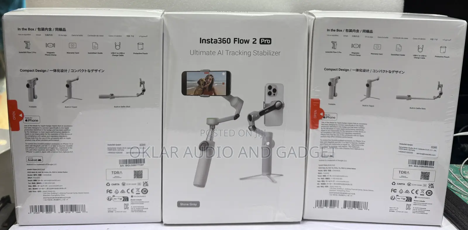 Insta360 Flow 2 Pro Ultimate Ai Tracking Stabilizer