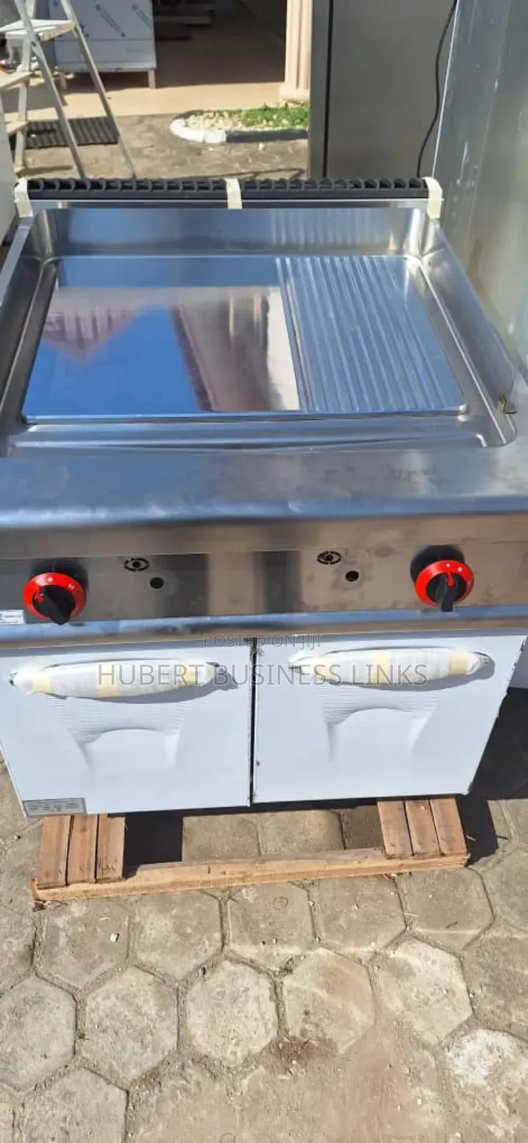 Industrial Gas Griddle With Cabinet 900series