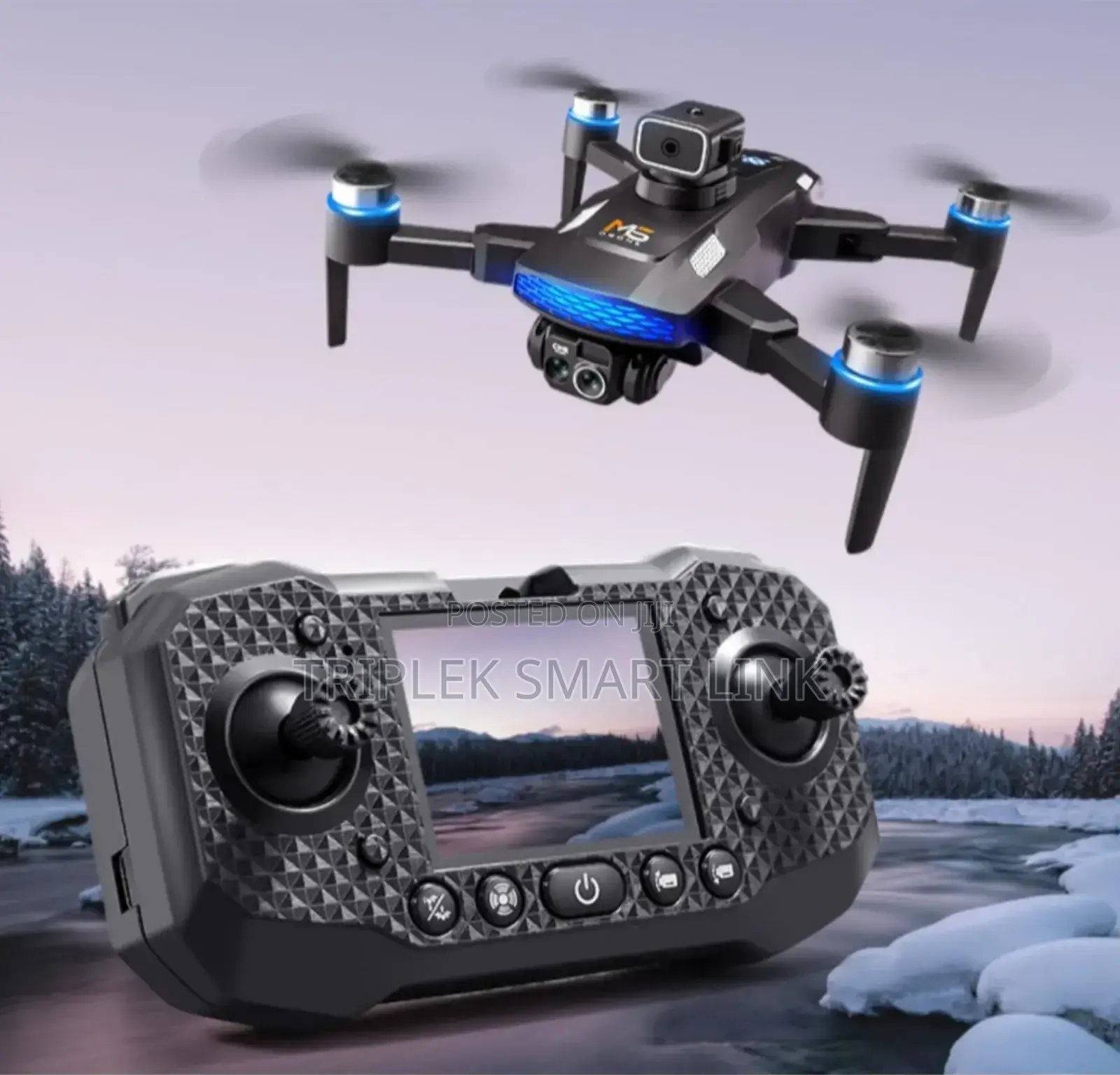 M6 Drone Hd Camera Drones 5g Video Uav With Screen Rc