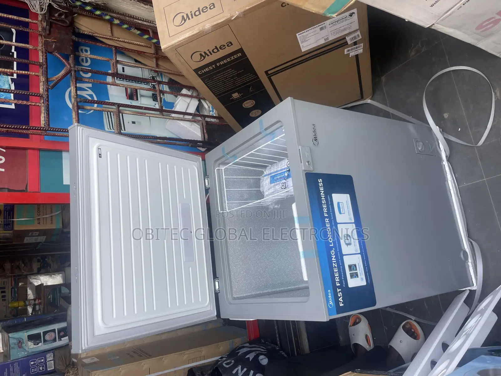 Midea 150litters Chest Freezer 5years Warrantee