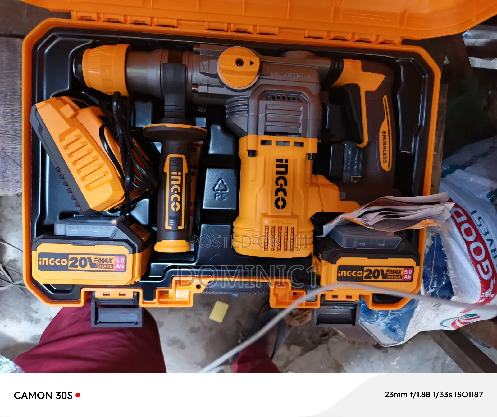 Ingco Cordless Hammer Drill 28mm