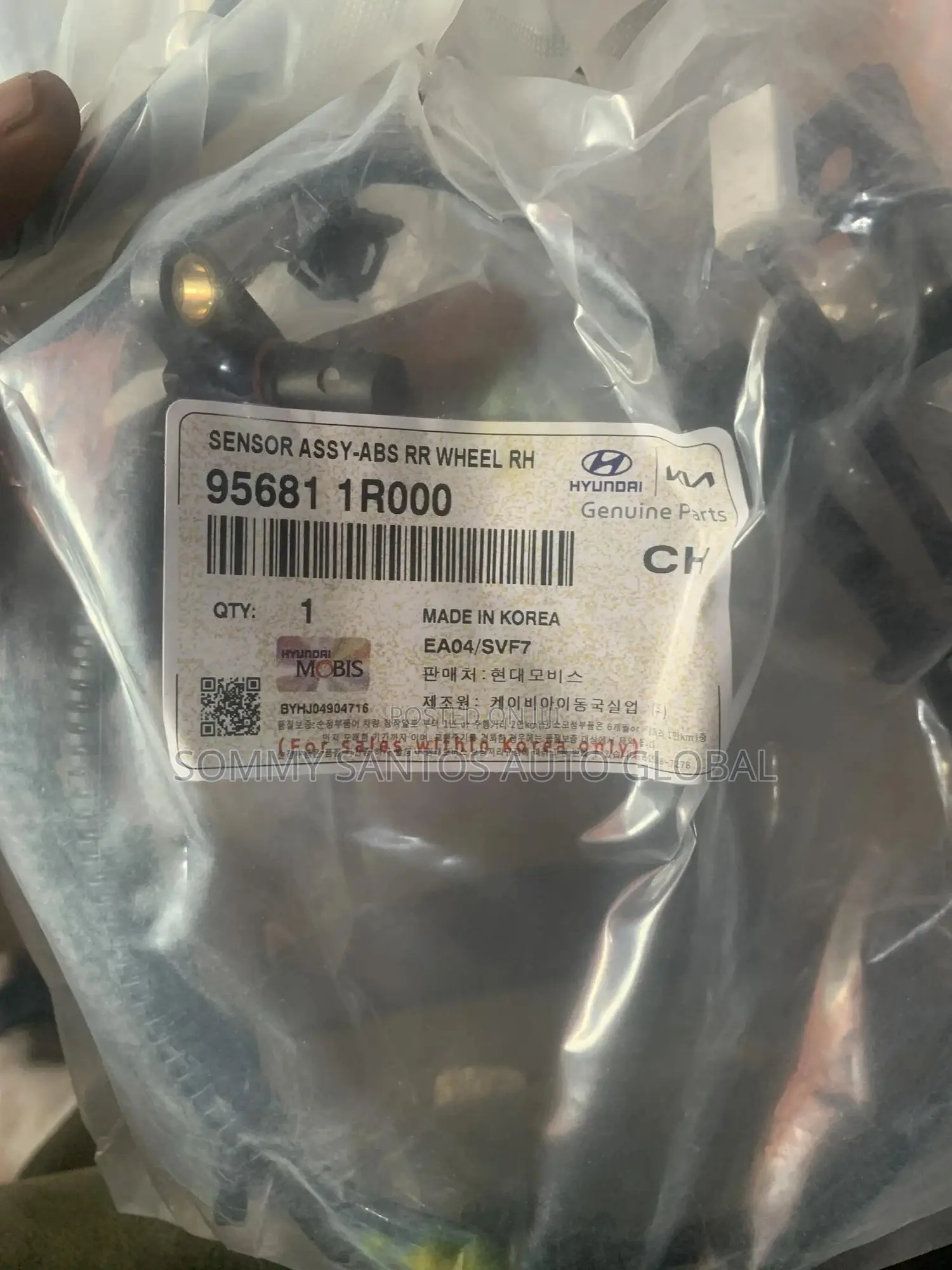 Original Speed Sensor Hyundai Accent Available
