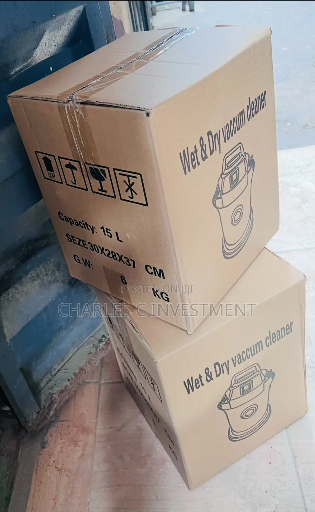 Wet Dry Vacuum Cleaner 15l
