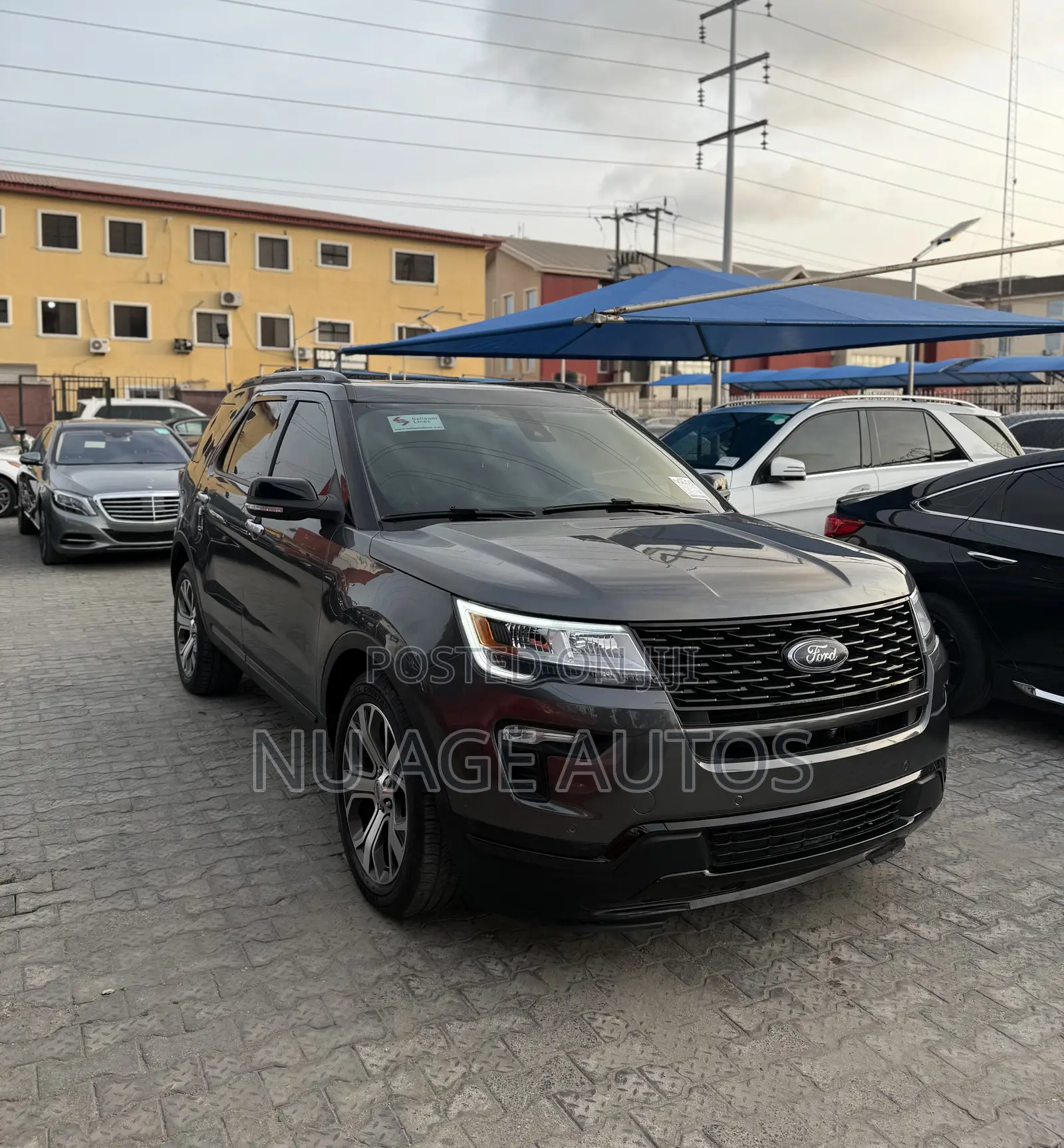 Ford Explorer Platinum AWD 2018 Gray