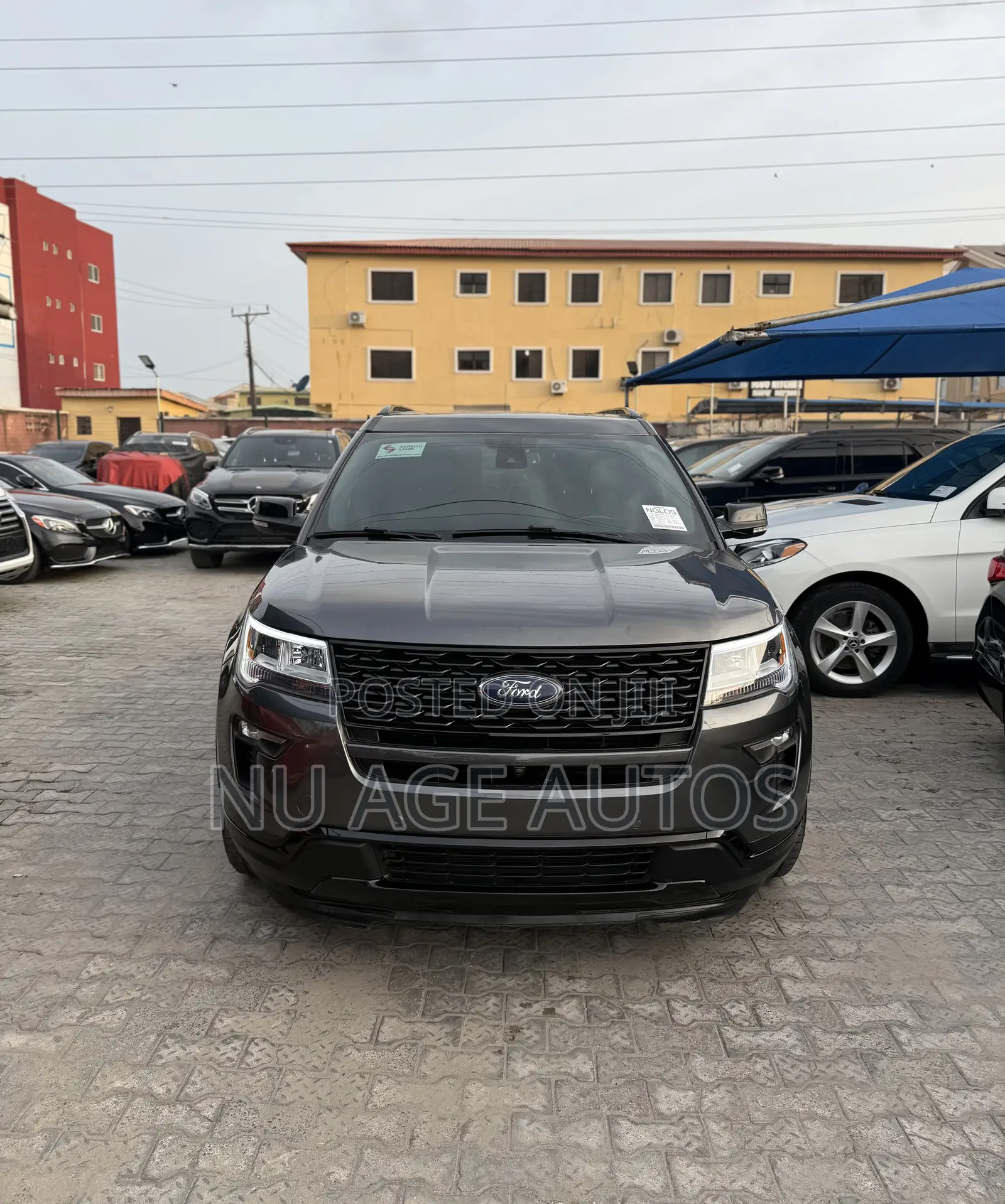 Ford Explorer Platinum AWD 2018 Gray