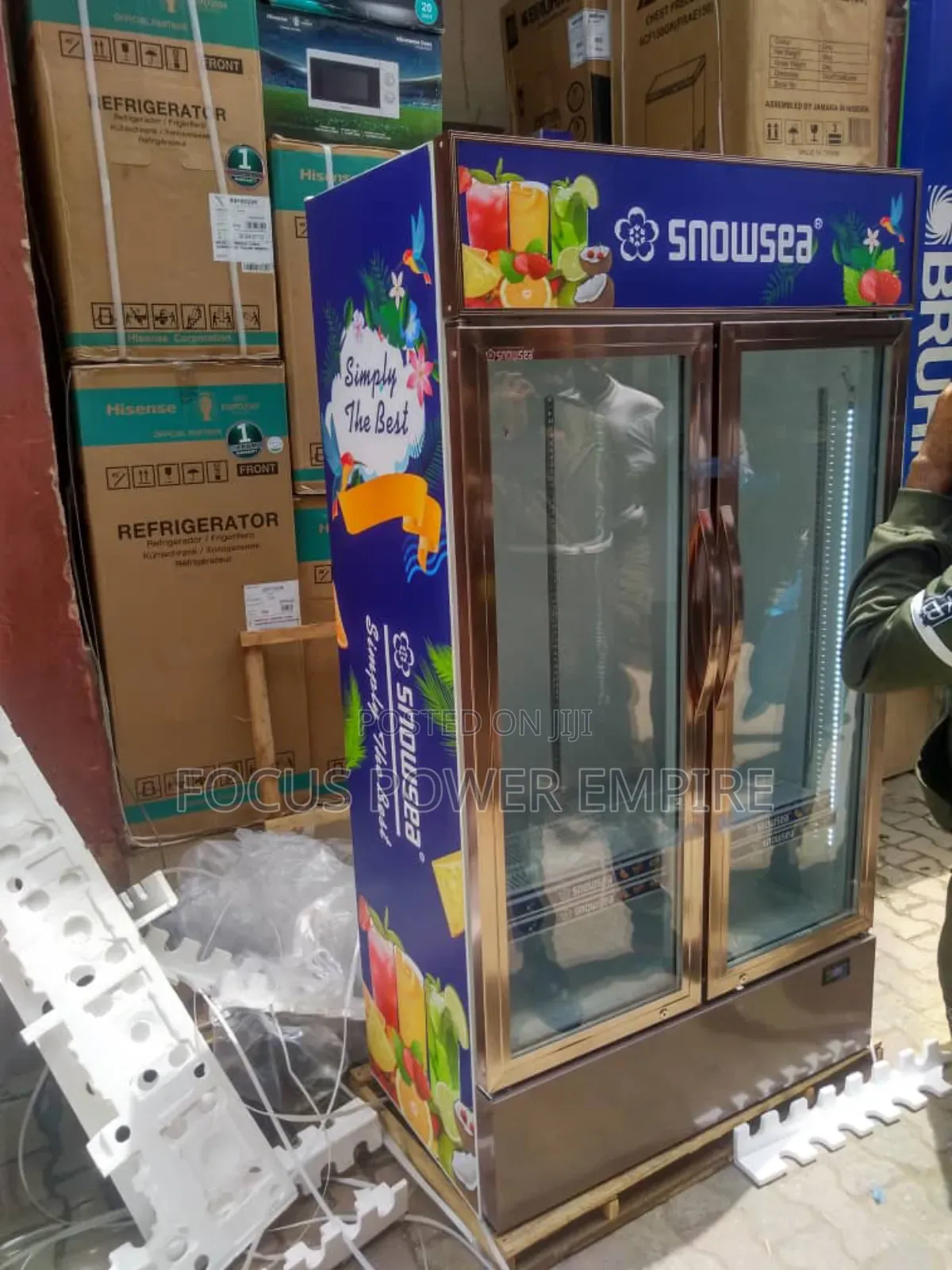 Original Snowsea Upright Cooler Smartcool Sheila Side Byside